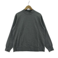 長袖Ｔシャツ cantate 25SS Mock Neck LS Shirt グレー