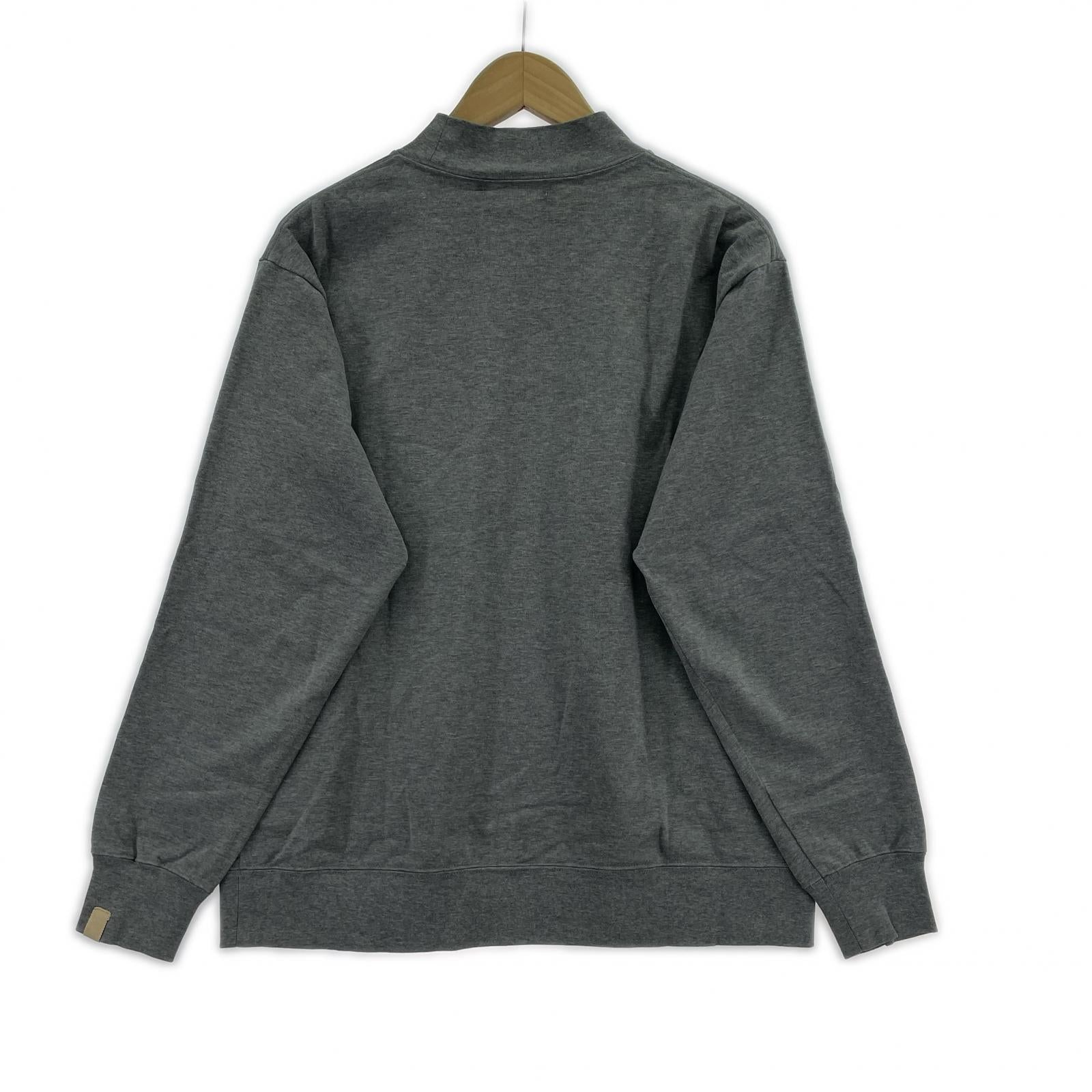 長袖Ｔシャツ cantate 25SS Mock Neck LS Shirt グレー
