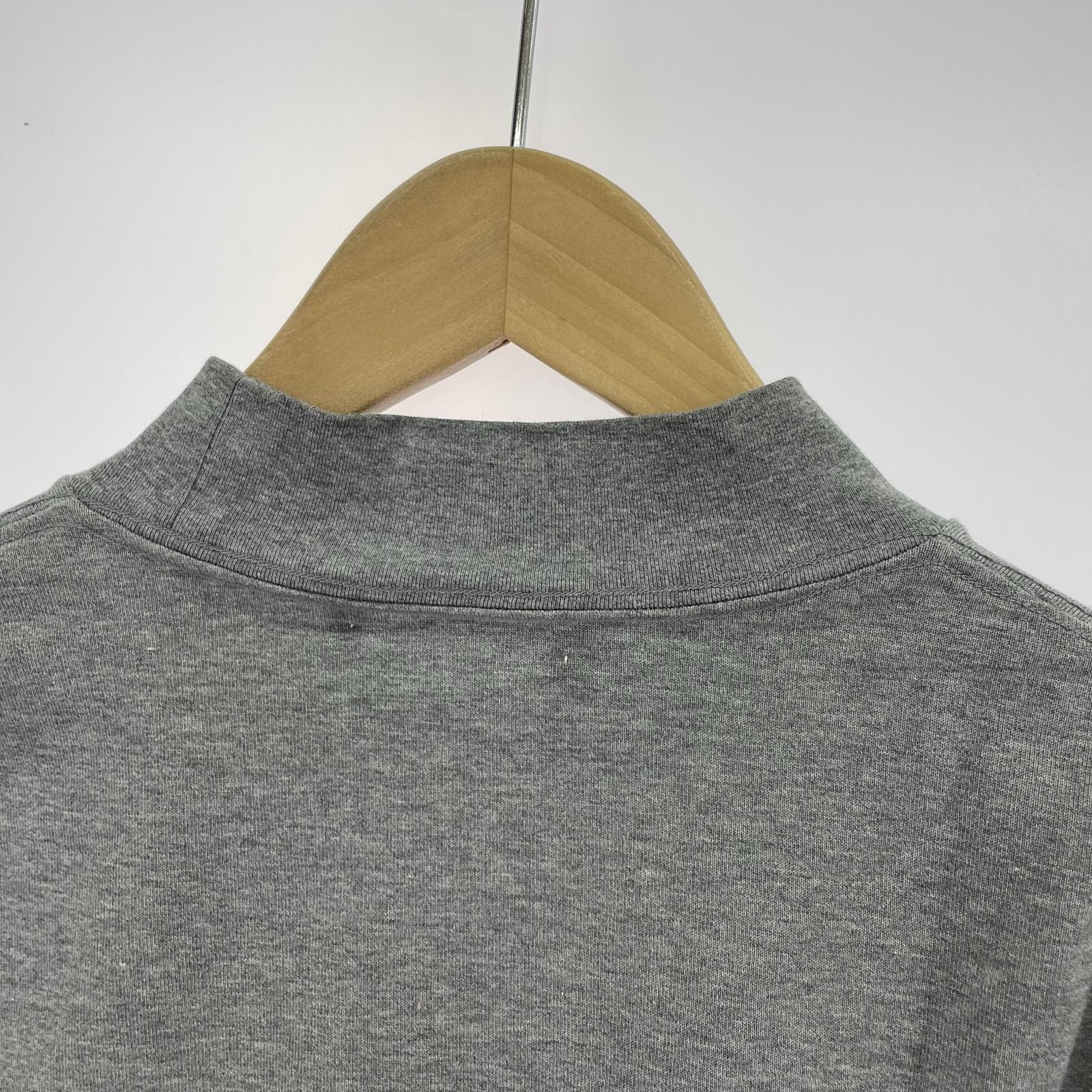 長袖Ｔシャツ cantate 25SS Mock Neck LS Shirt グレー