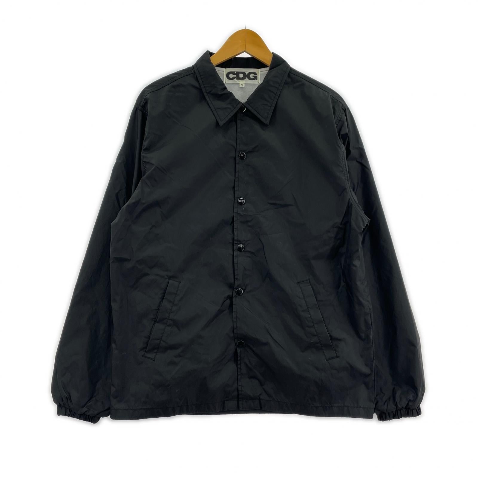 ジャケット SZ-J004 CDG ナイロンコーチジャケット (S) S ブラック