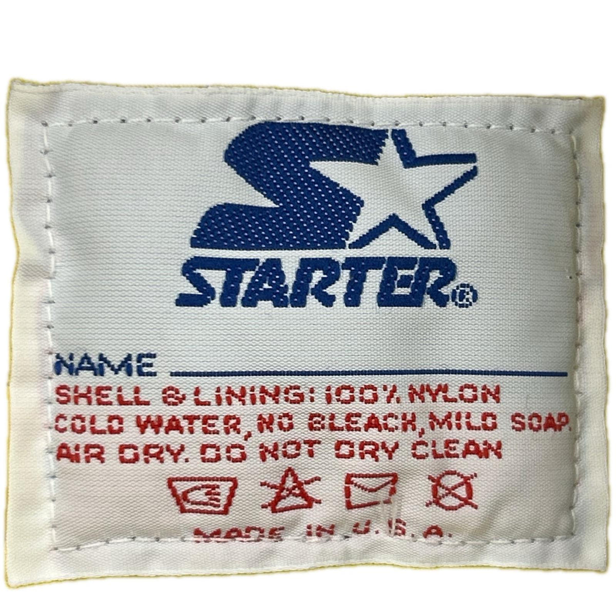 ジャケット 90s PRO LINE USA製　NFL ｽﾀｼﾞｬﾝ（M) M ネイビー