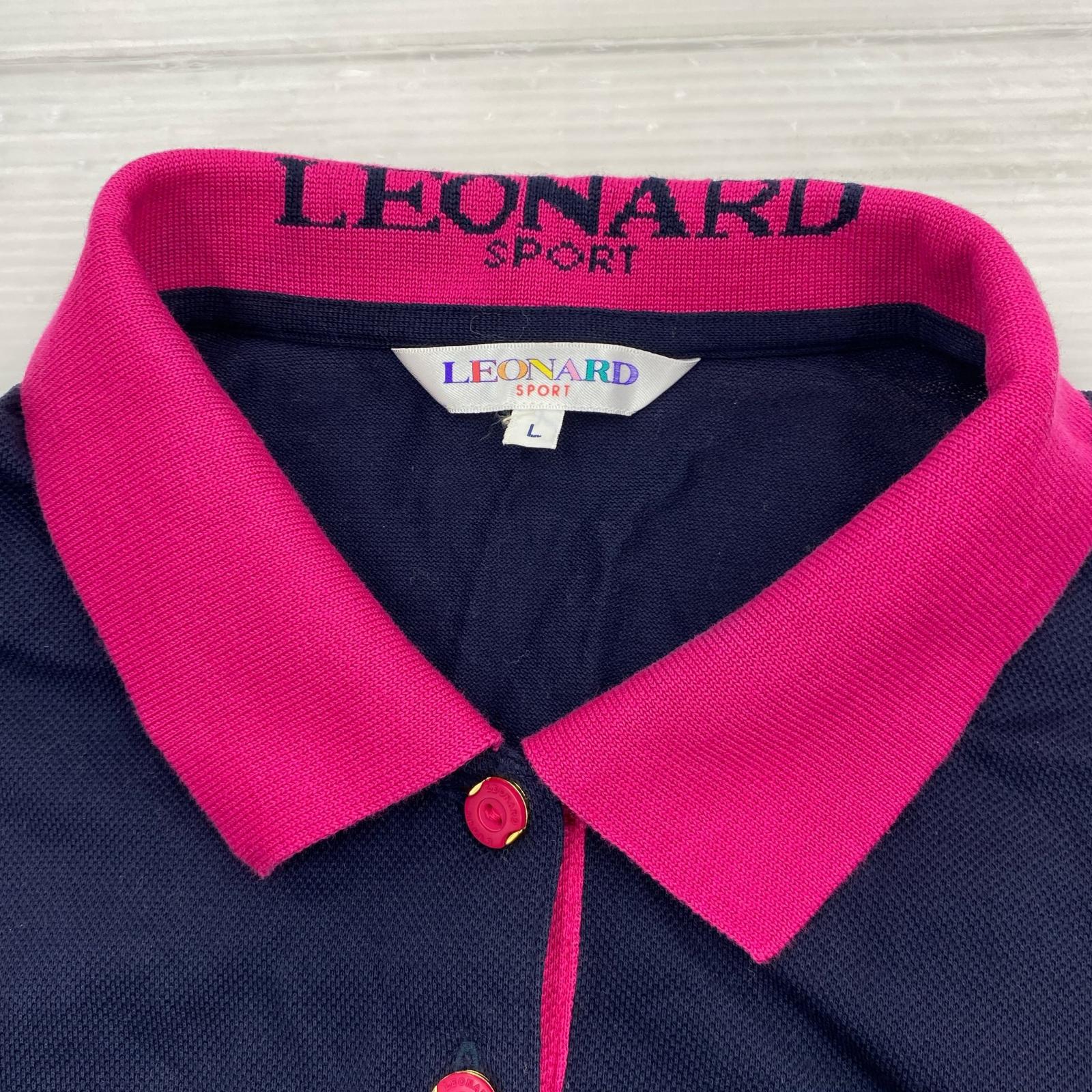 ポロシャツ ポロシャツ ネイビー L