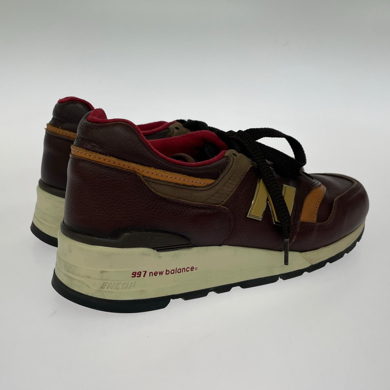 スニーカー USA製 HORWEEN LEATHER M997 PAF 26.0 26cm (US8 UK7 1/2 EU42) ブラウン