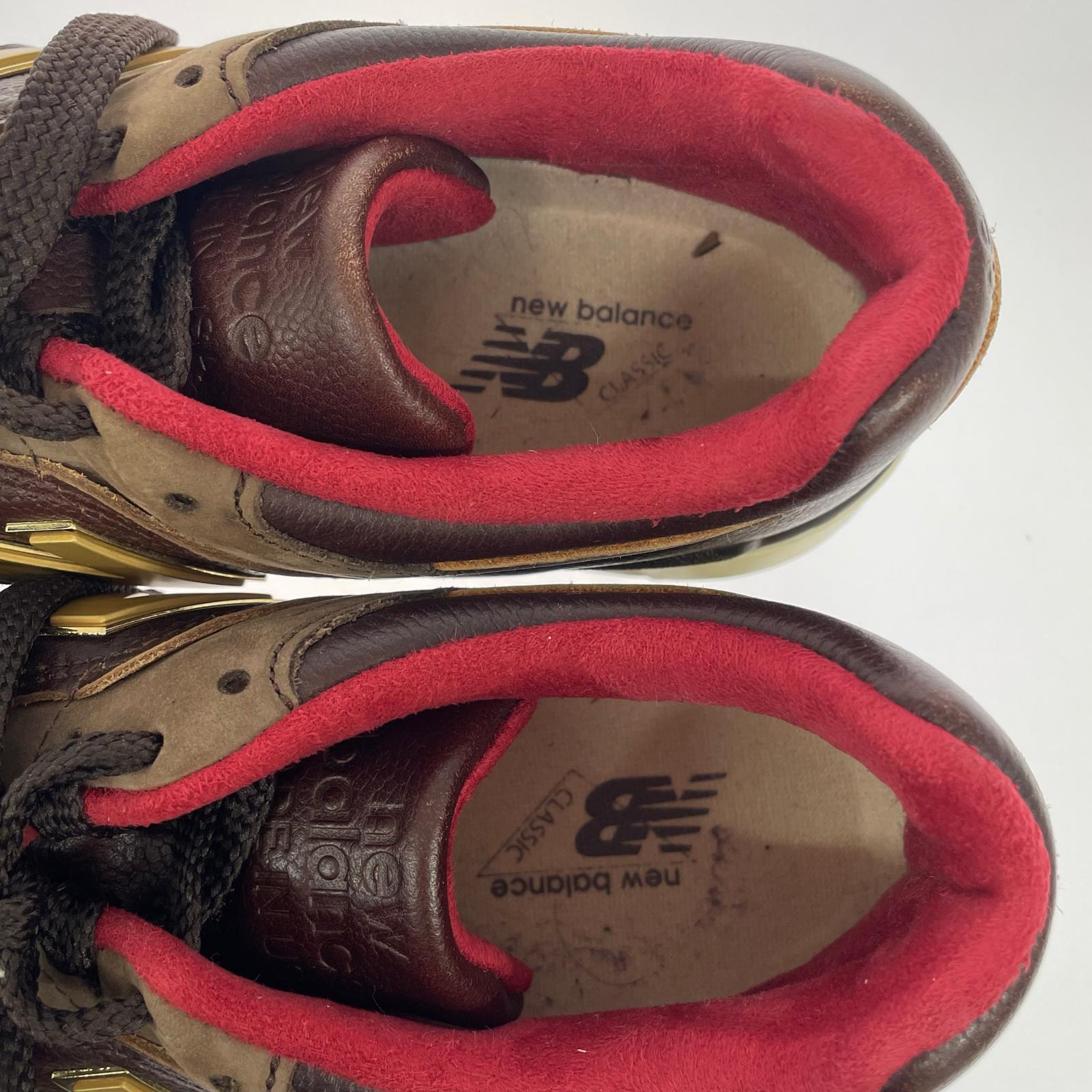 スニーカー USA製 HORWEEN LEATHER M997 PAF 26.0 26cm (US8 UK7 1/2 EU42) ブラウン