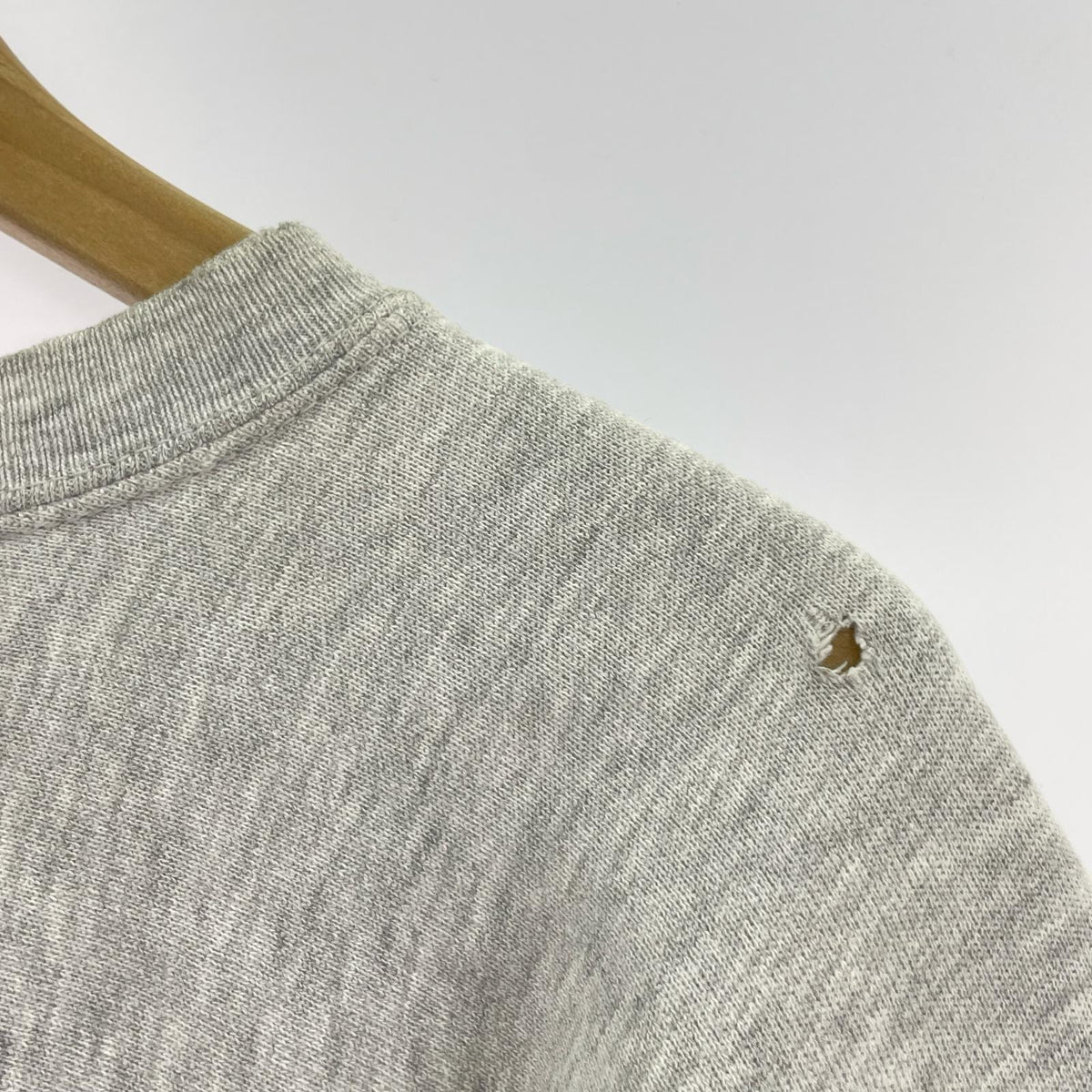 スウェット プリントトリコ カレッジ アイボリー L L グレー