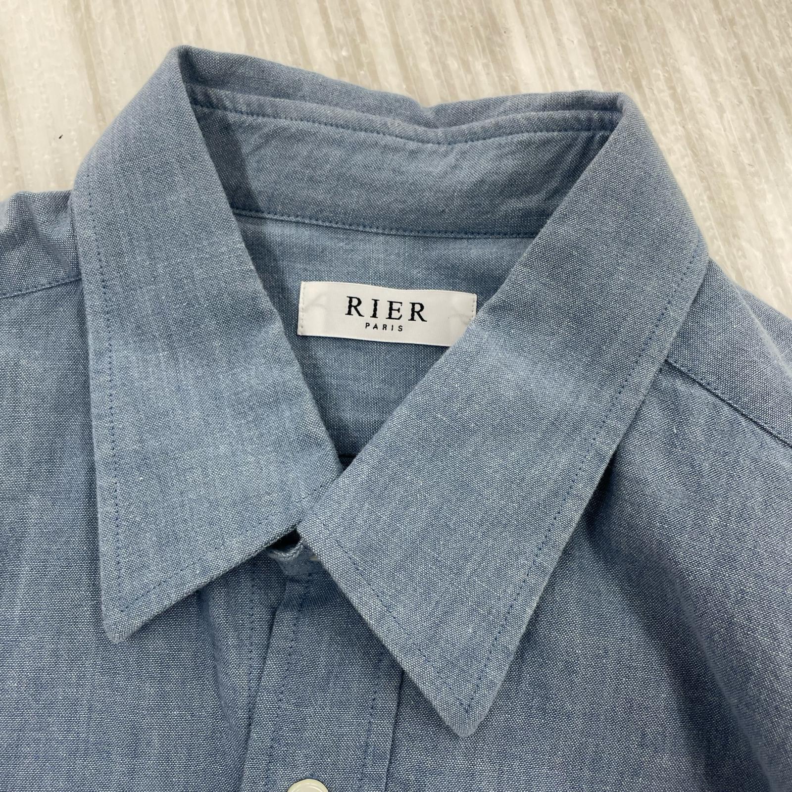 長袖シャツ RIER シャンブレーシャツ
