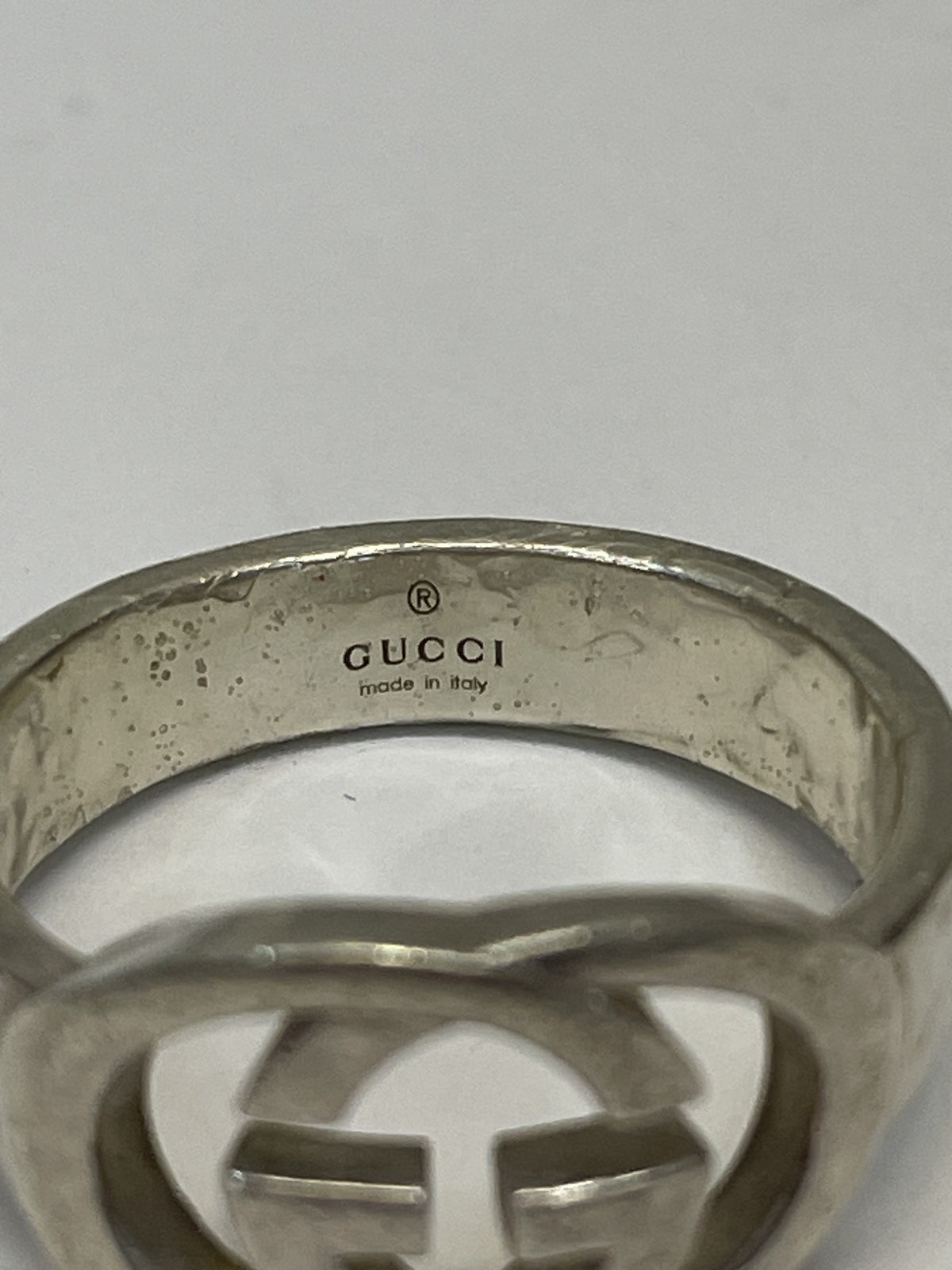 GUCCI 925 インターロッキングG リング