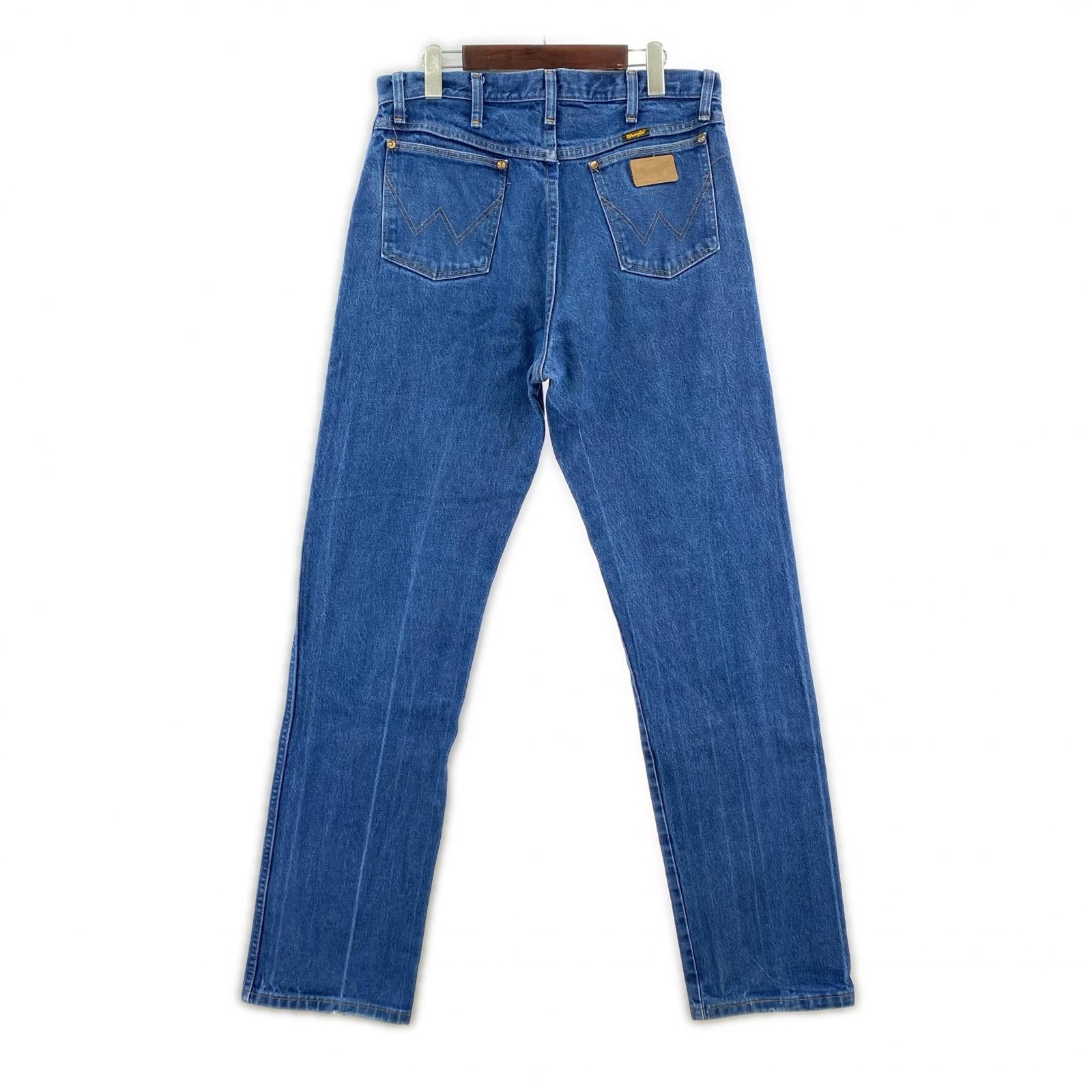 デニムパンツ 70s ベル無しタグ ロングスリムパンツ