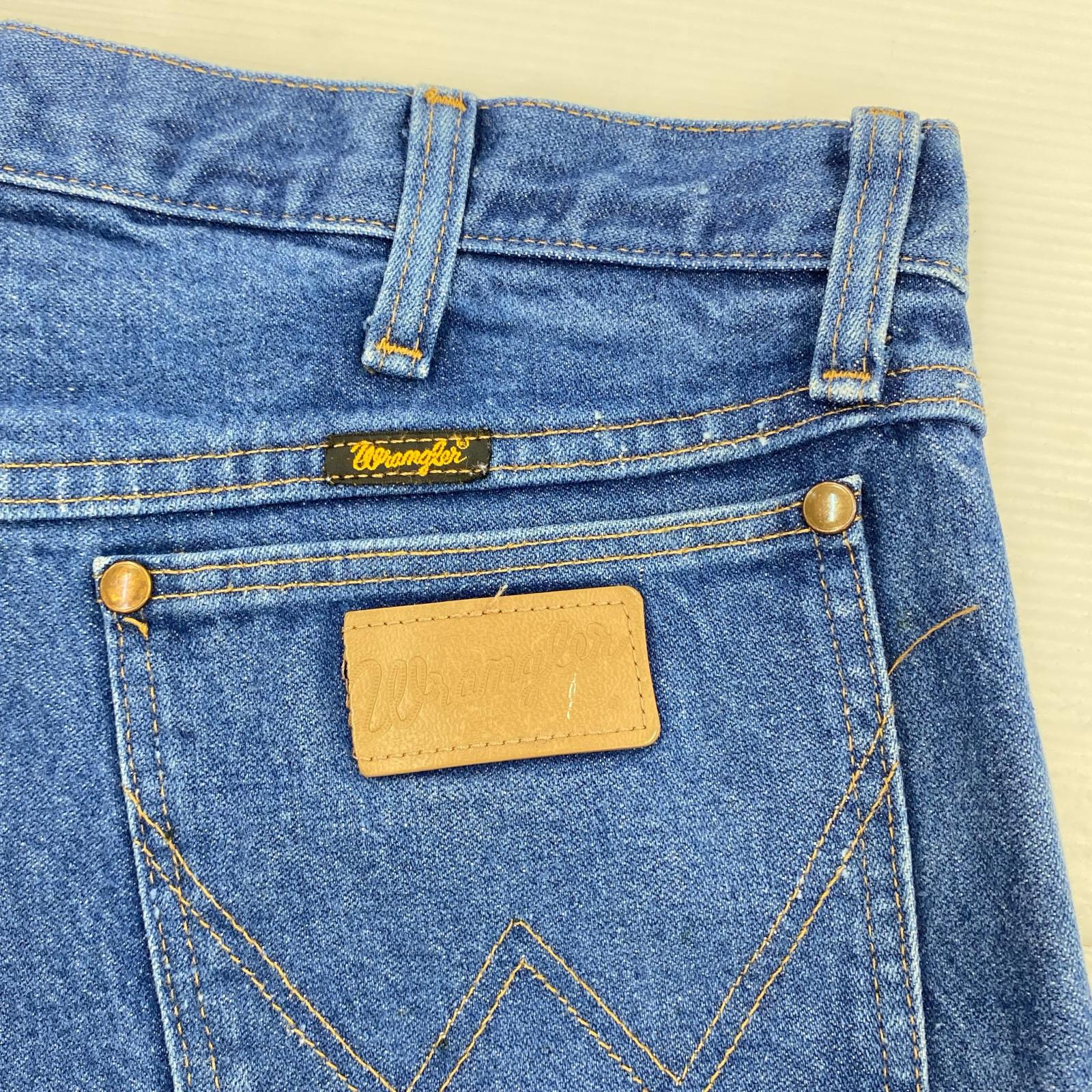 デニムパンツ 70s ベル無しタグ ロングスリムパンツ