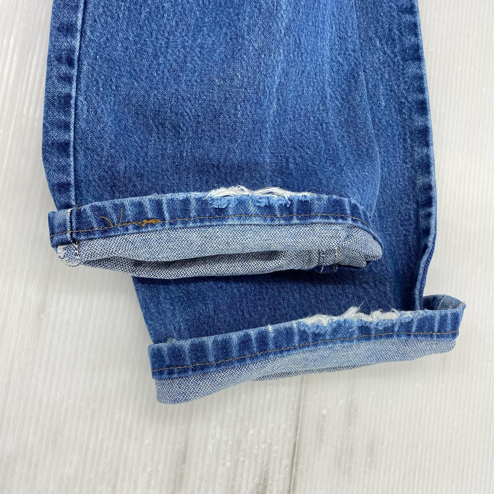 デニムパンツ 70s ベル無しタグ ロングデニムパンツ