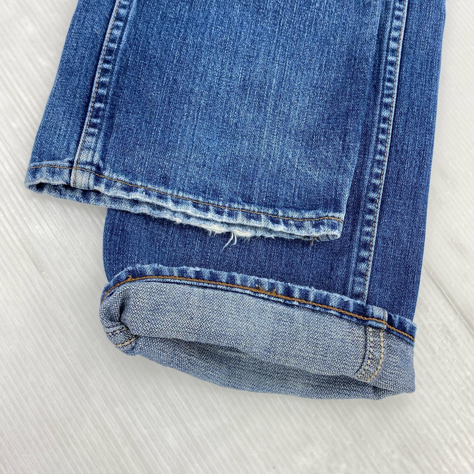 デニムパンツ 70s ベル無しタグ スリムパンツ