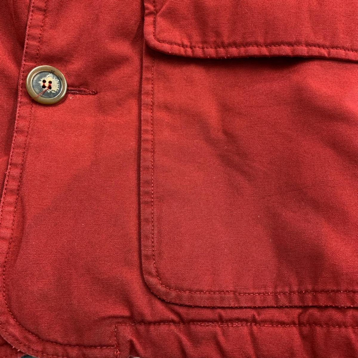 ブルゾン woodlake 80's ｶﾊﾞｰｵｰﾙ RED L L レッド