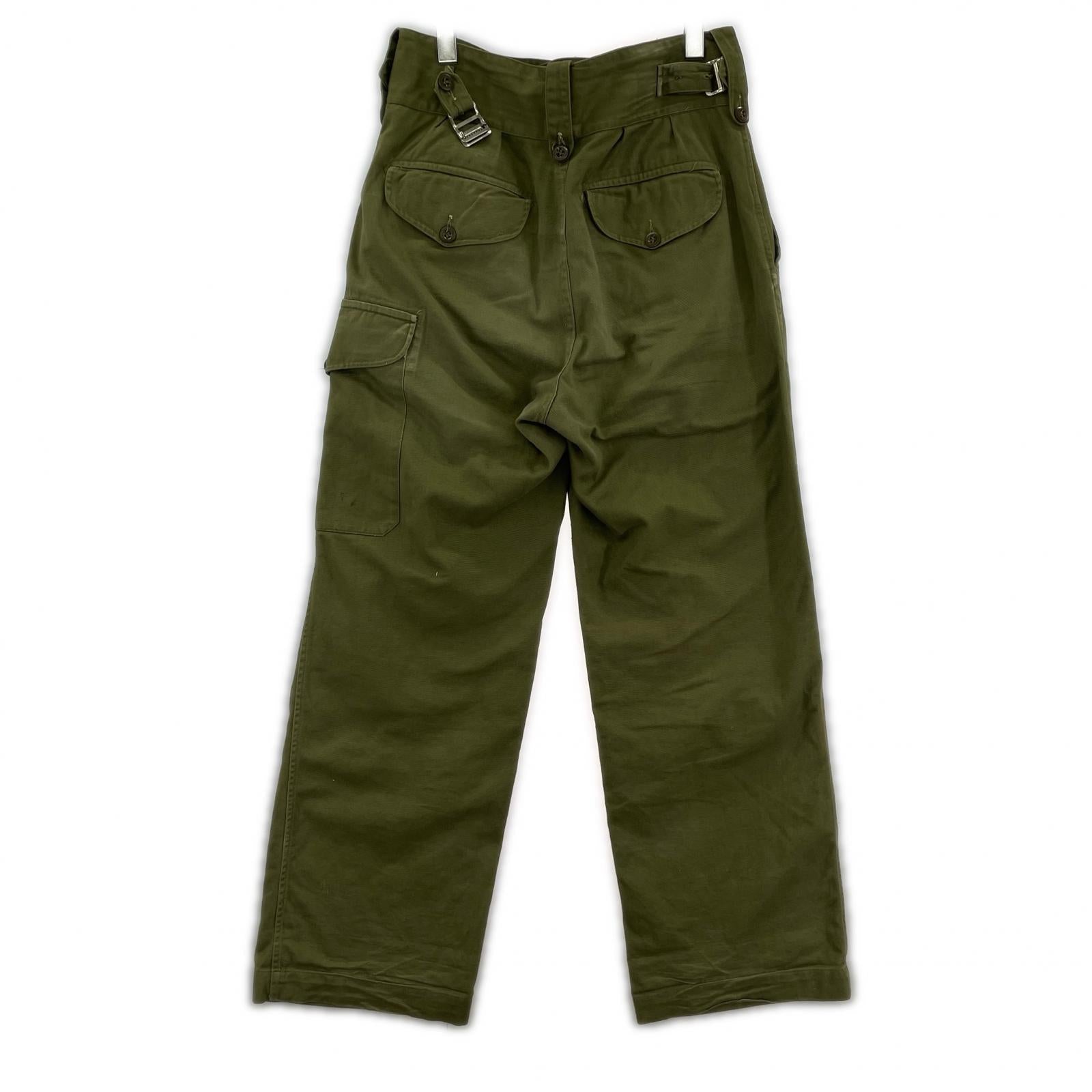 パンツ British Army 70s グルカパンツ W31 カーキ