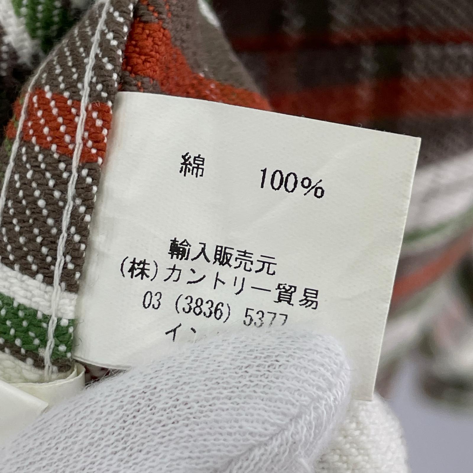 長袖シャツ CAMCO チェックネルシャツ XL ブラウン