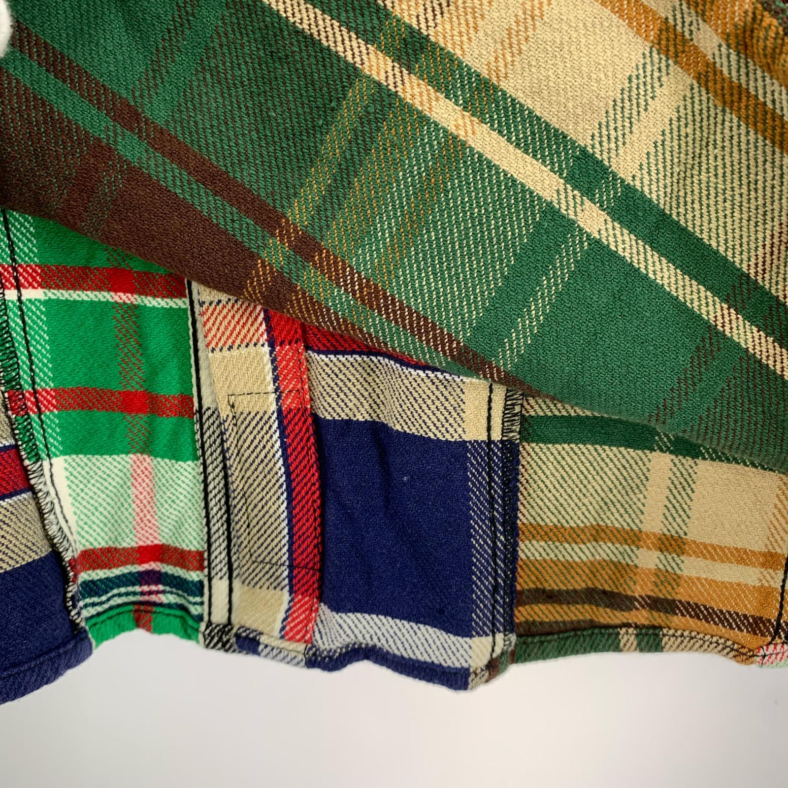 長袖シャツ チェックネルシャツ XL マルチカラー