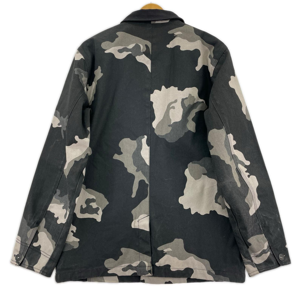 ジャケット ﾉｰｳｯﾄﾞｼﾞｬｹｯﾄ ｶﾓ柄 M M グレー