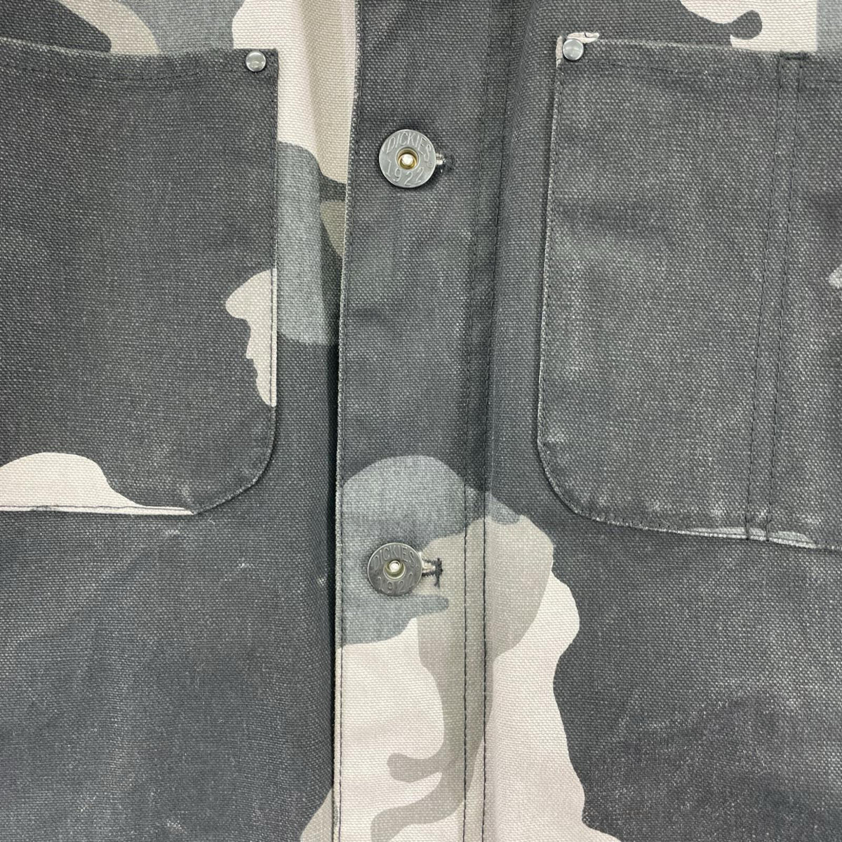 ジャケット ﾉｰｳｯﾄﾞｼﾞｬｹｯﾄ ｶﾓ柄 M M グレー