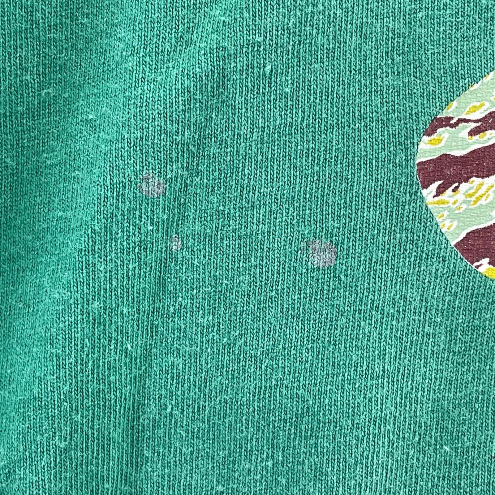 半袖Ｔシャツ バータグ スカル Tシャツ グリーン L L グリーン
