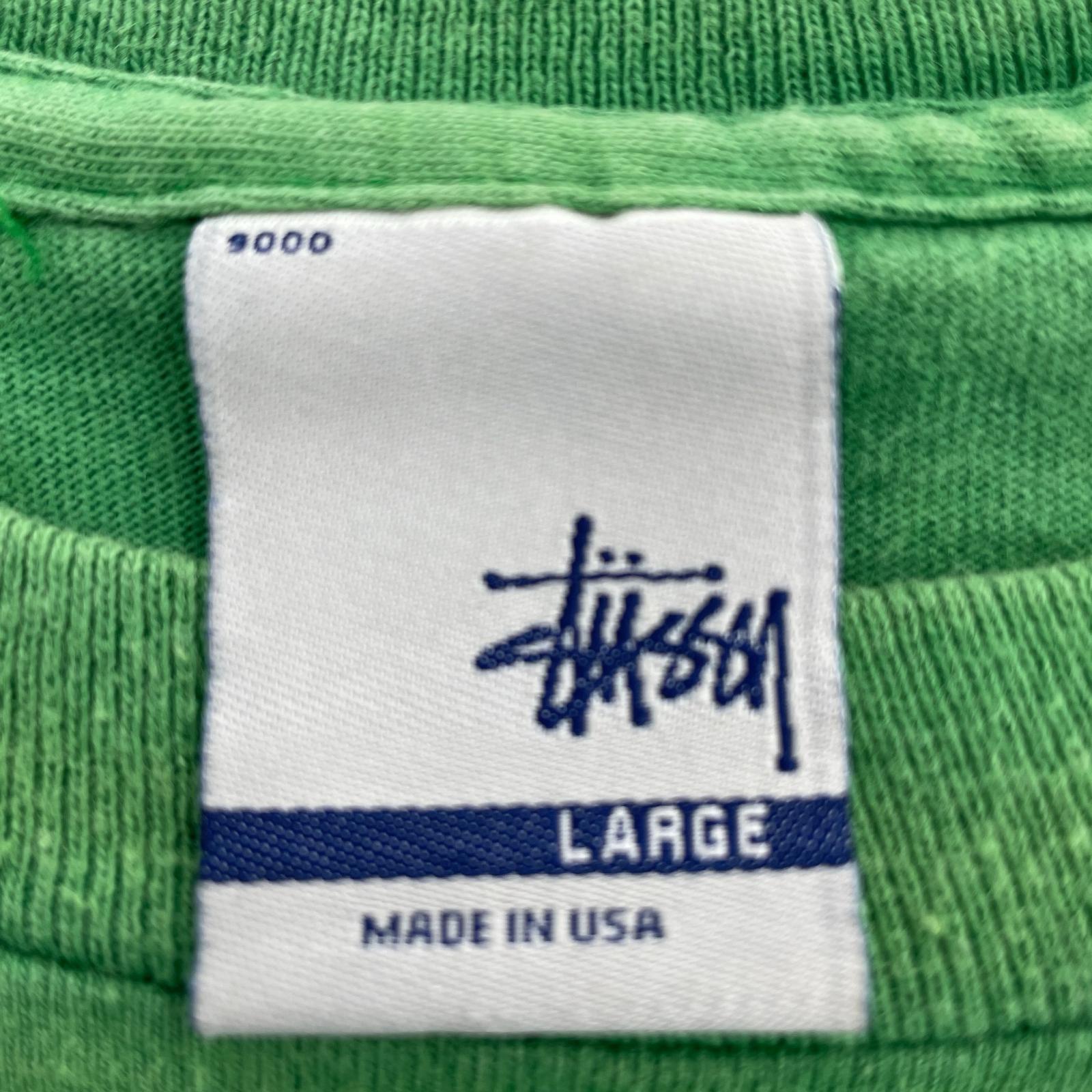 半袖Ｔシャツ バータグ スカル Tシャツ グリーン L L グリーン