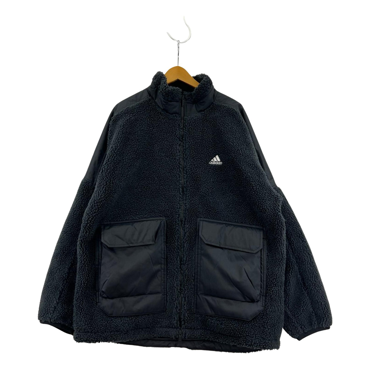 ジャケット ボア BLK 2XL LL ブラック