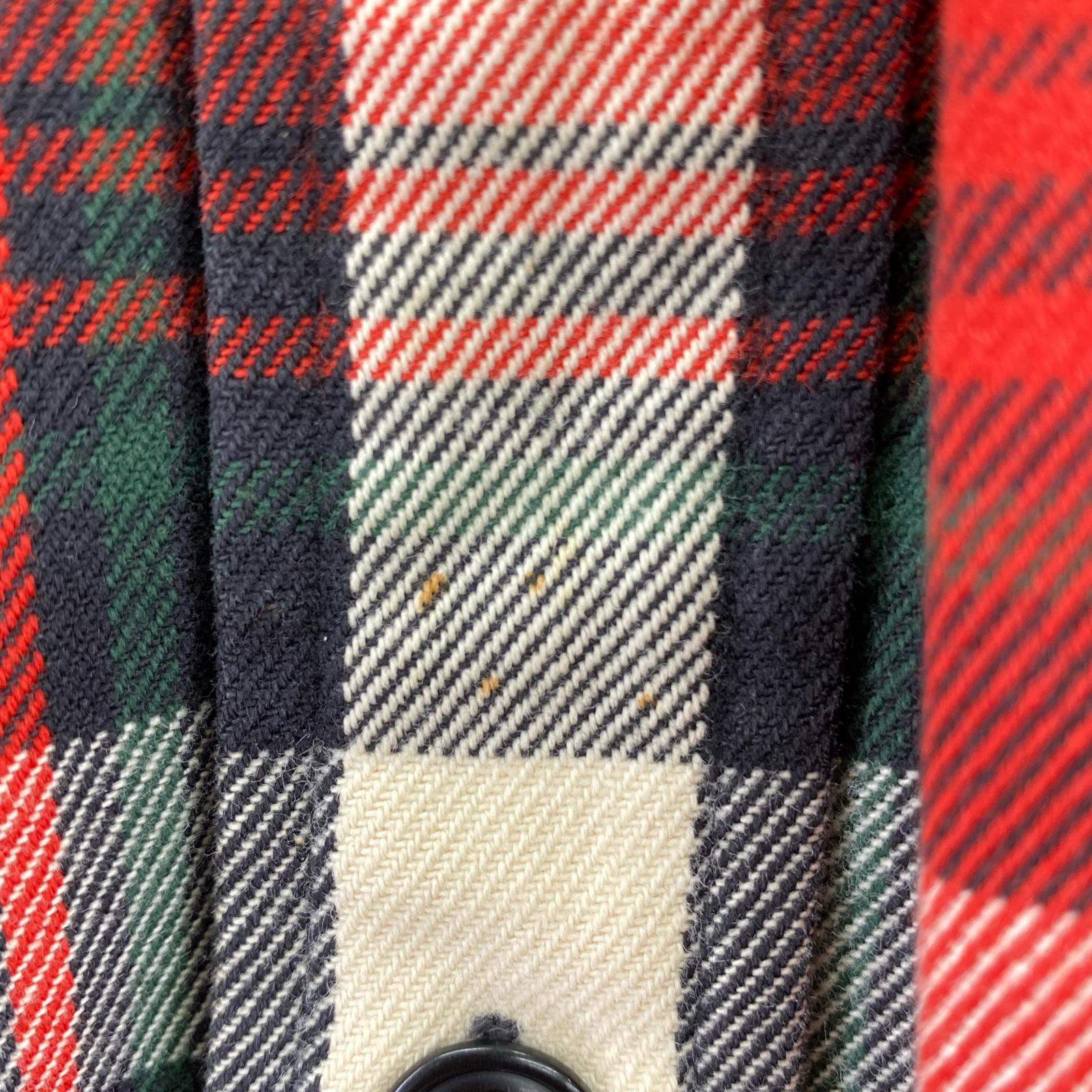長袖シャツ WHITFIELD ヘビーネルシャツ M M レッド