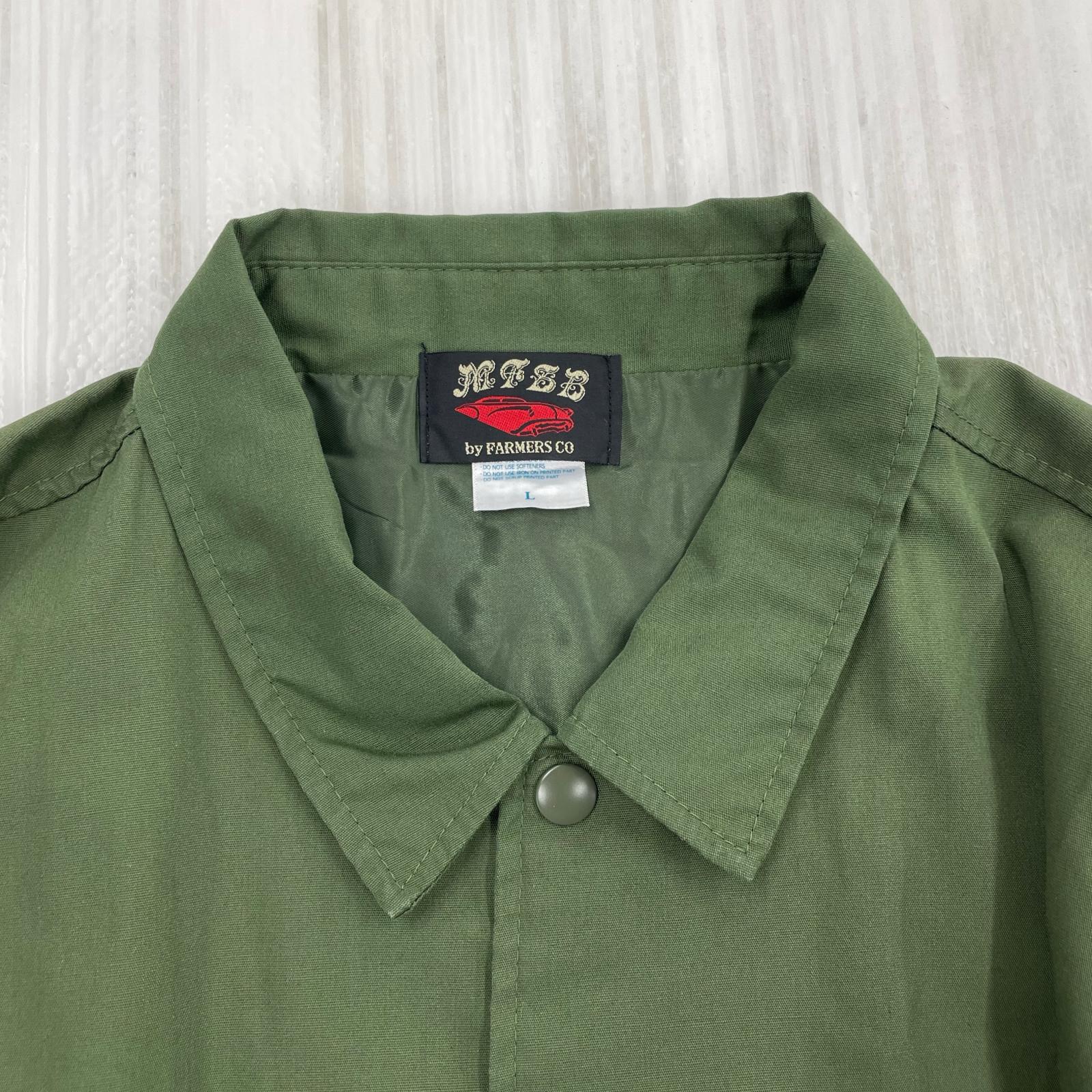 ジャケット MFSB コーチジャケット KHK L L カーキ