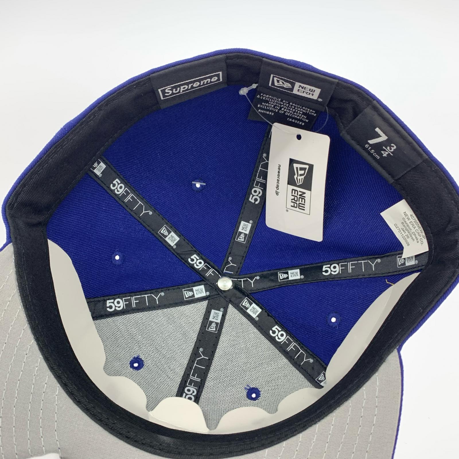 キャップ Supreme×NEW ERA 26SS Shop Box Logo New Era Blue 青 ブルー