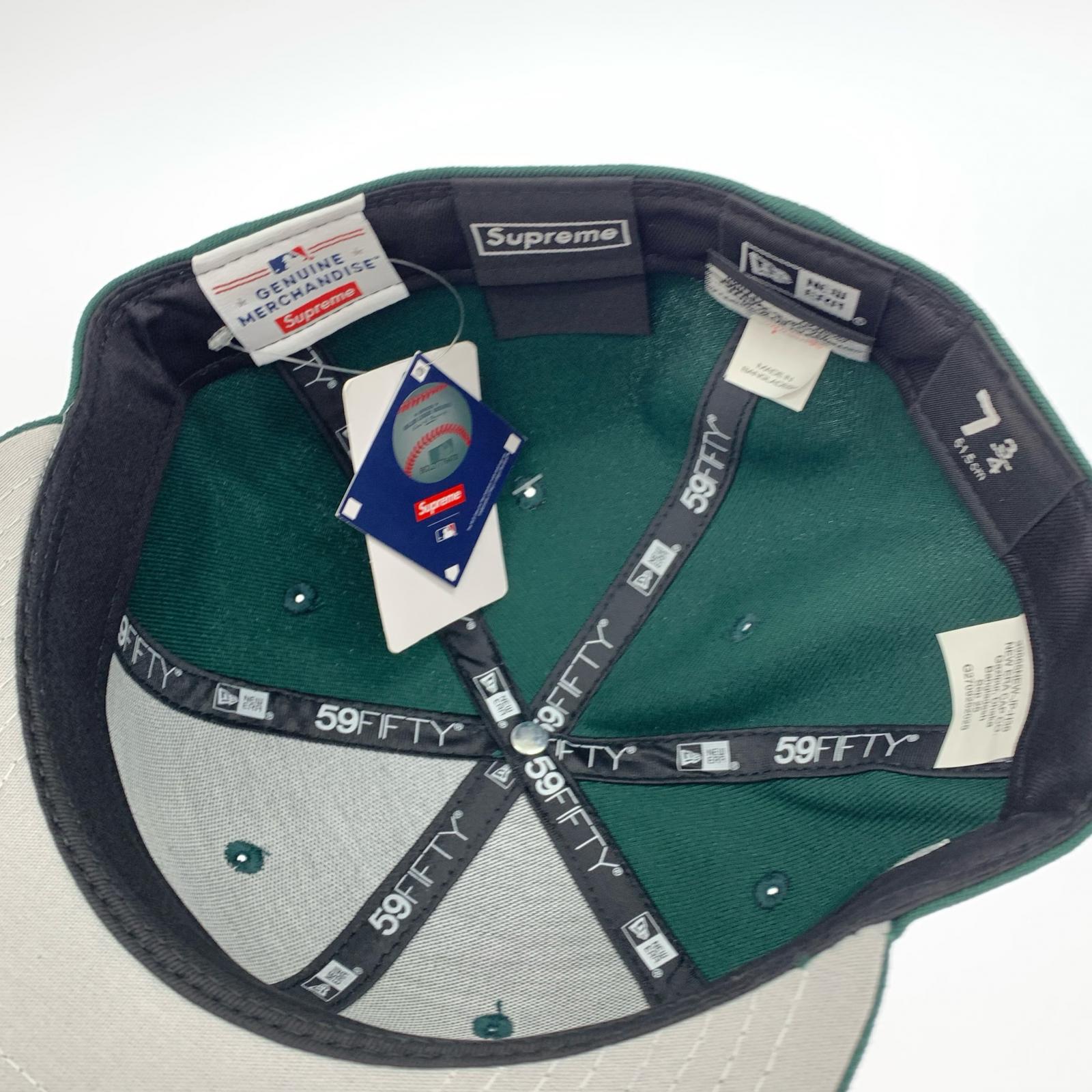 キャップ Supreme×NEW ERA×MLB 25AW Teams Box Logo Oakland Athletics グリーン