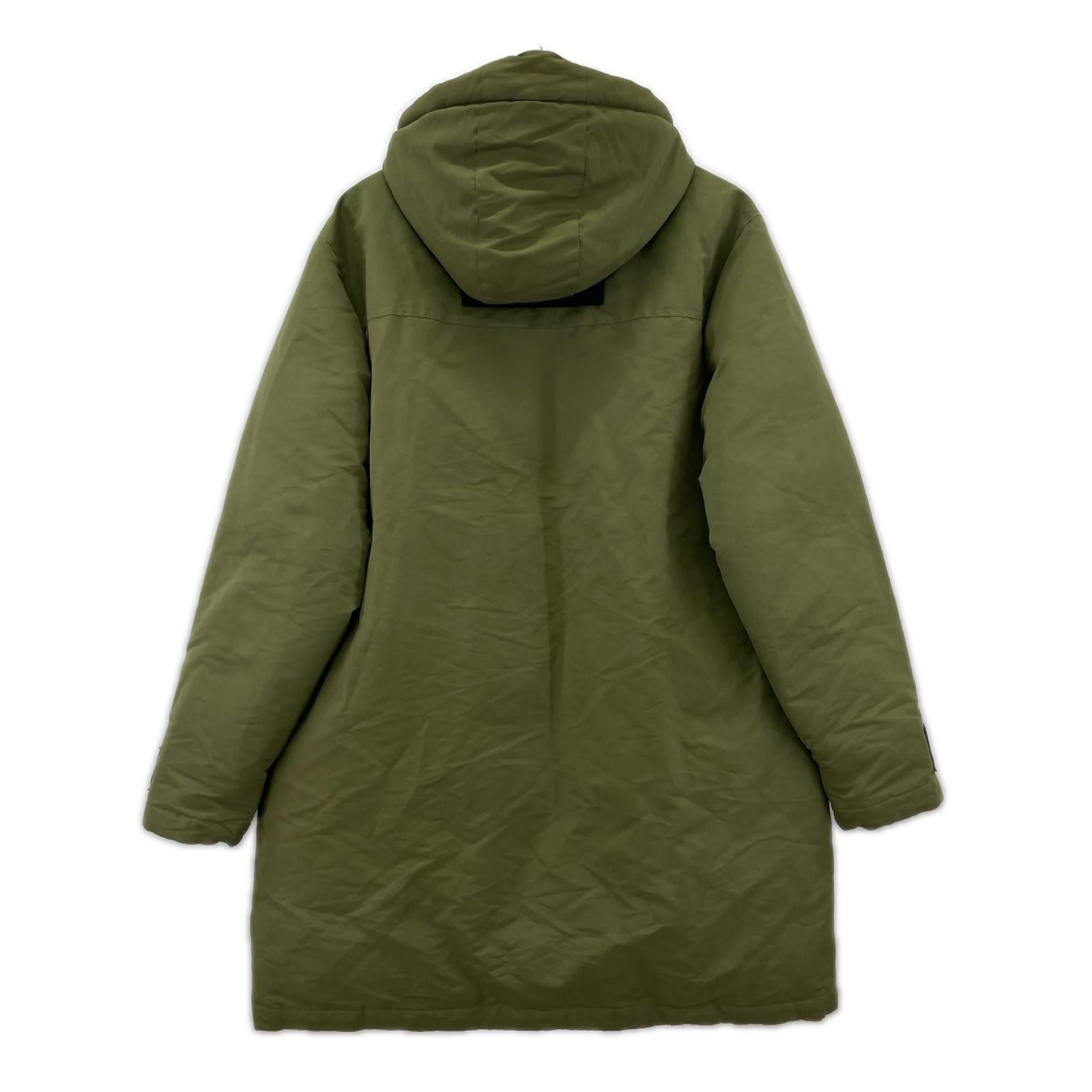 ジャケット レイヤードダウンジャケット　カーキ　XL カーキ