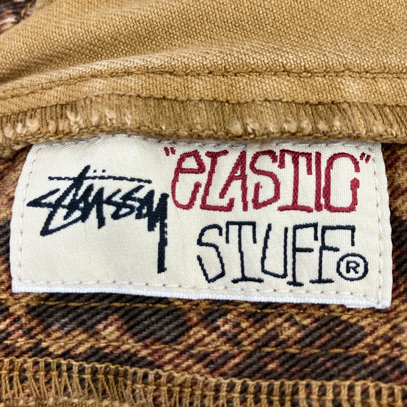 パンツ STUSSY eLASTIC STUFF パイソンイージーパンツ S ブラウン