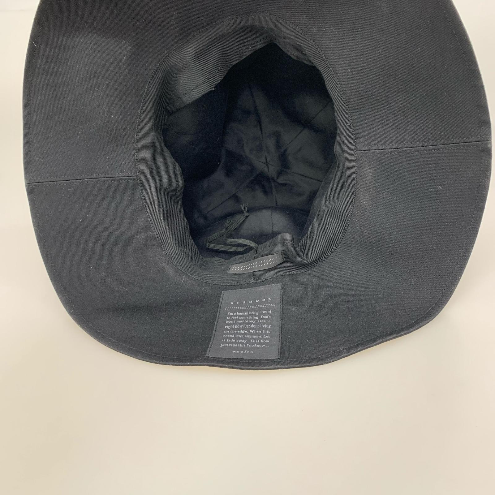 ハット BISHOOL ハット 黒 ブラック