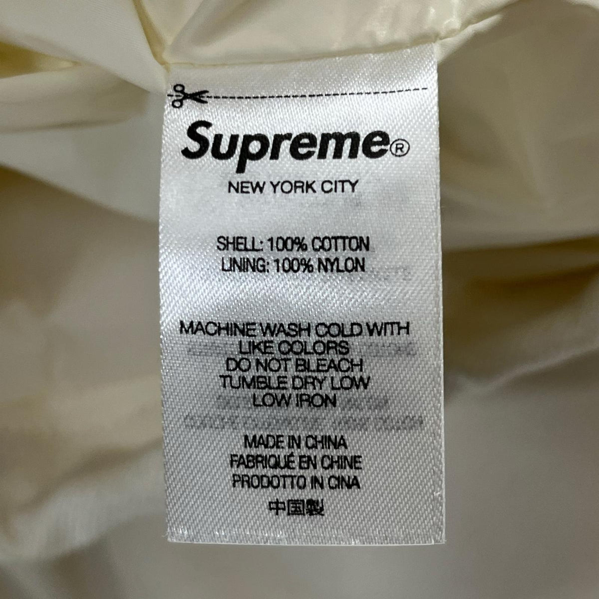 ジャケット Supreme GORE-TEX Denim Parka L L ホワイト
