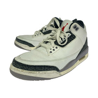 スニーカー AIR JORDAN 3 RETRO CEMENT GREY CT8532-106 26.5cm 26.5cm (US8 1/2 UK8 EU43) ホワイト