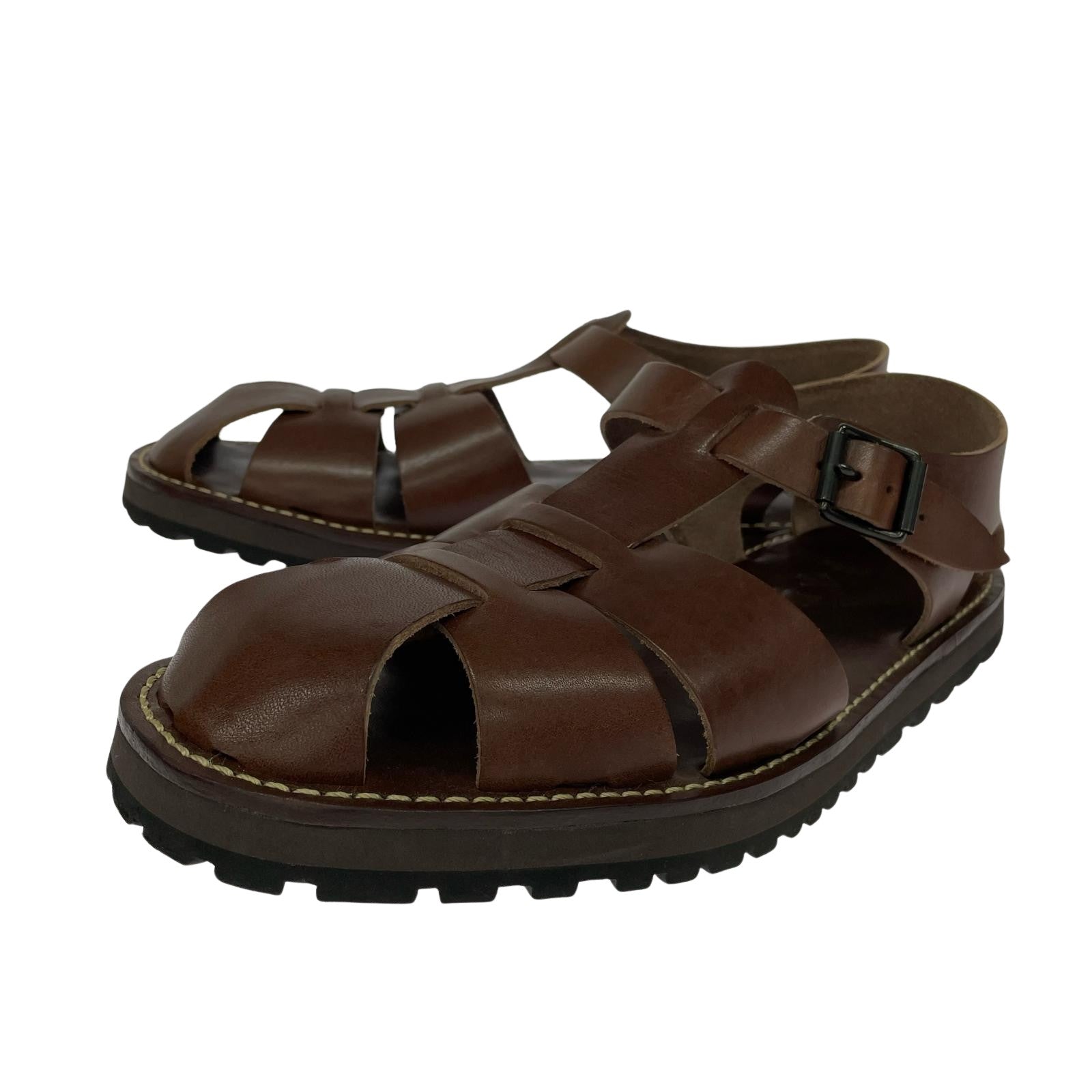 シューズ Nigel Cabourn LEATHER GURKHA SANDAL ブラウン 28cm (US10 UK9 1/2 EU46) ブラウン