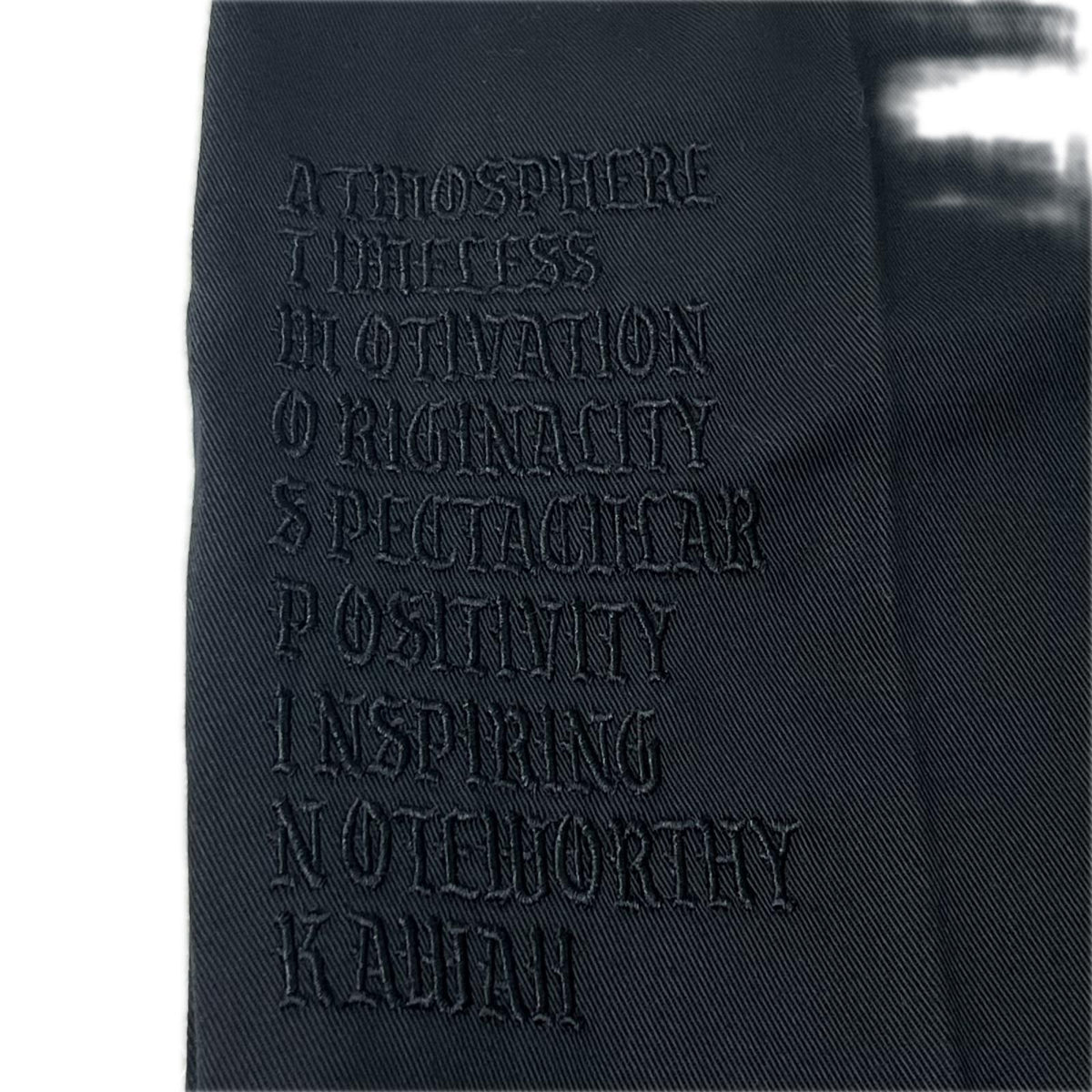パンツ ☆Embroidery Pants/黒/S S ブラック