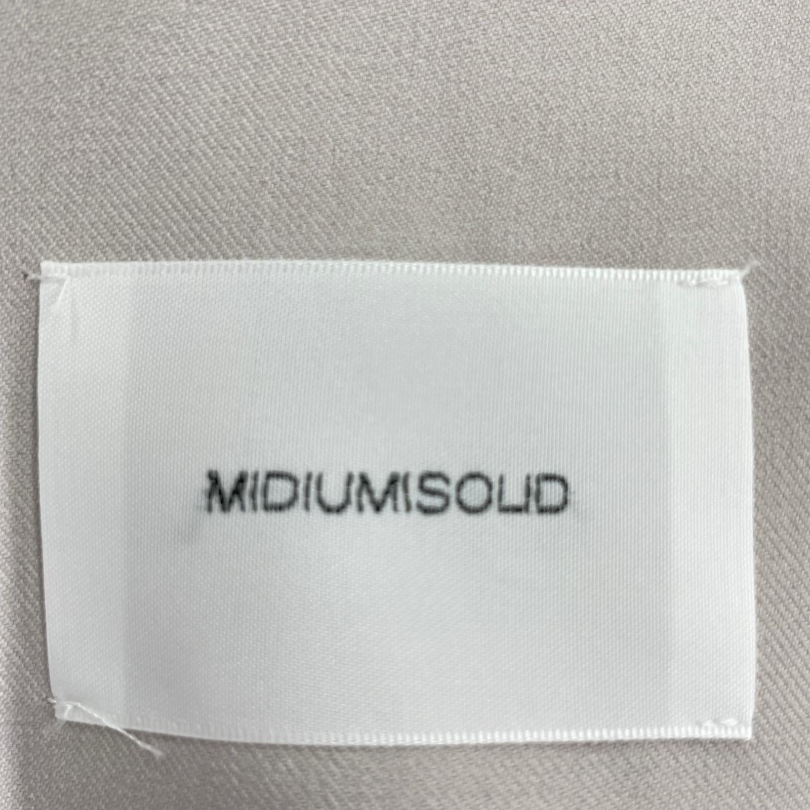 パンツ MIDIUMISOLID/グレー グレー