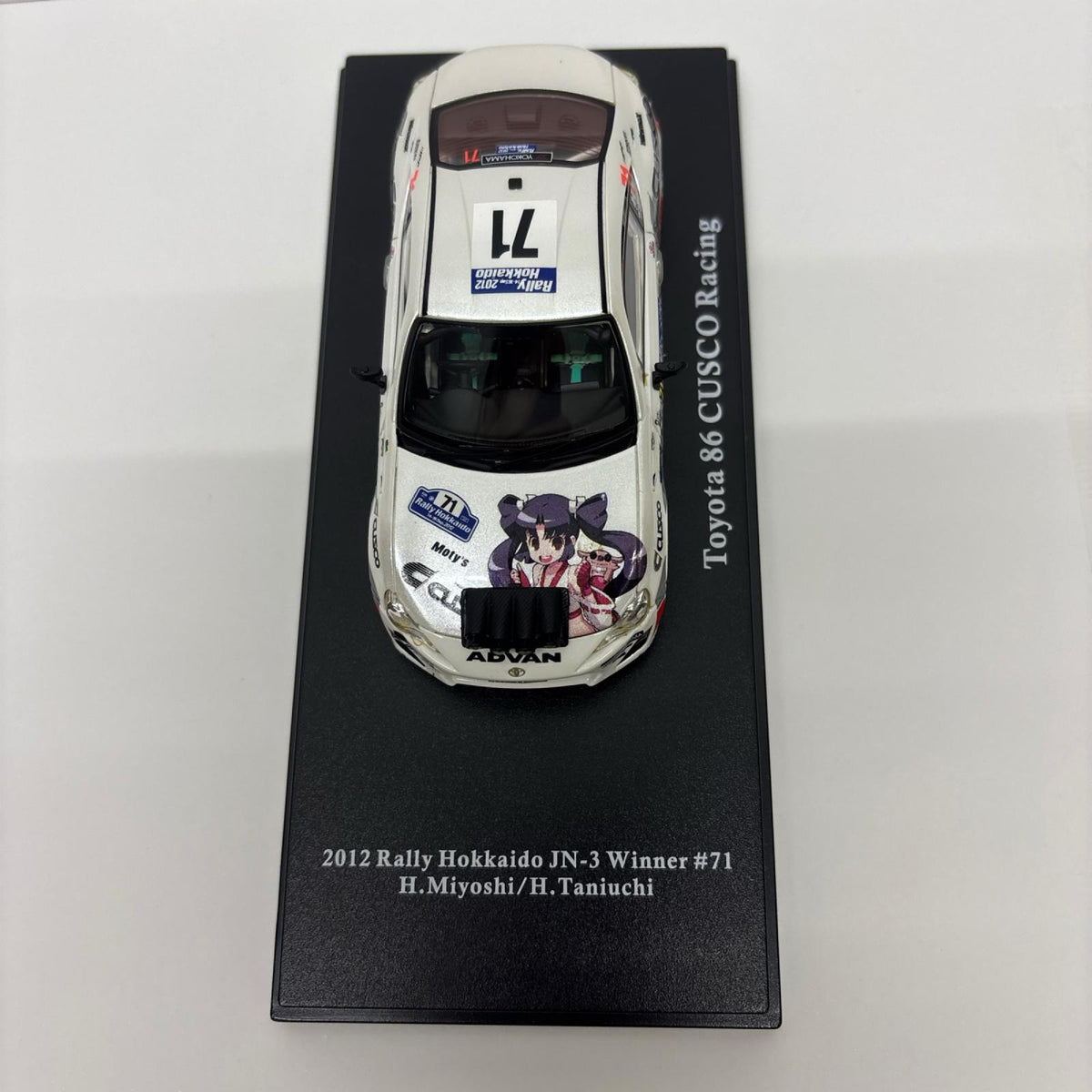 LA-X 1/43 トヨタ 86 2012年 ラリー北海道 1／43スケールカー スケールカー