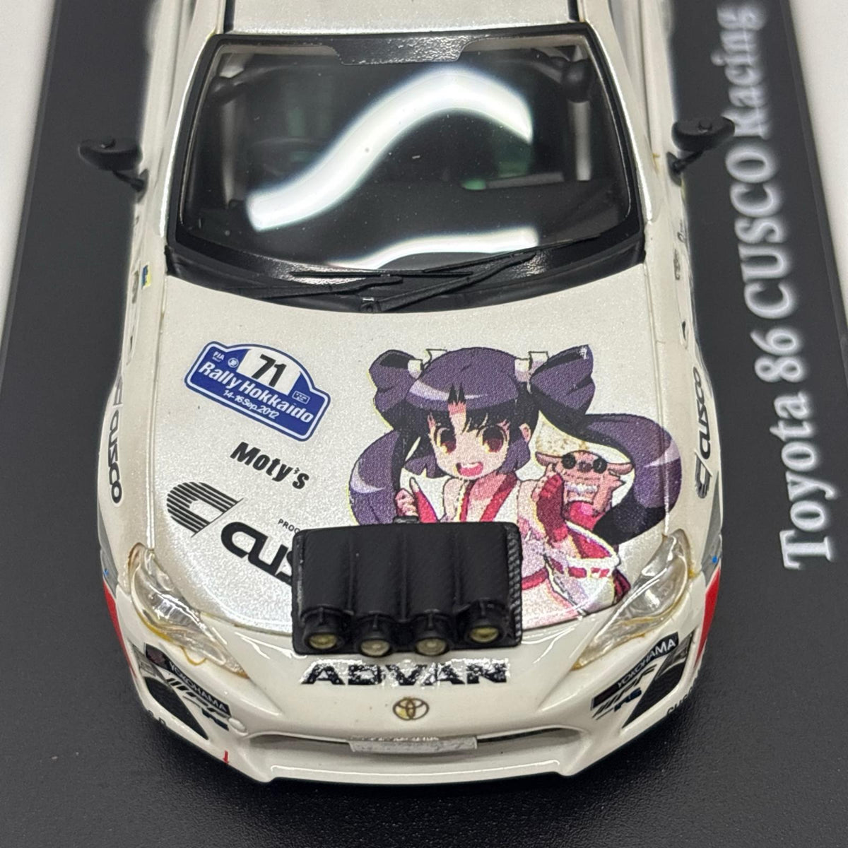 LA-X 1/43 トヨタ 86 2012年 ラリー北海道 1／43スケールカー スケールカー