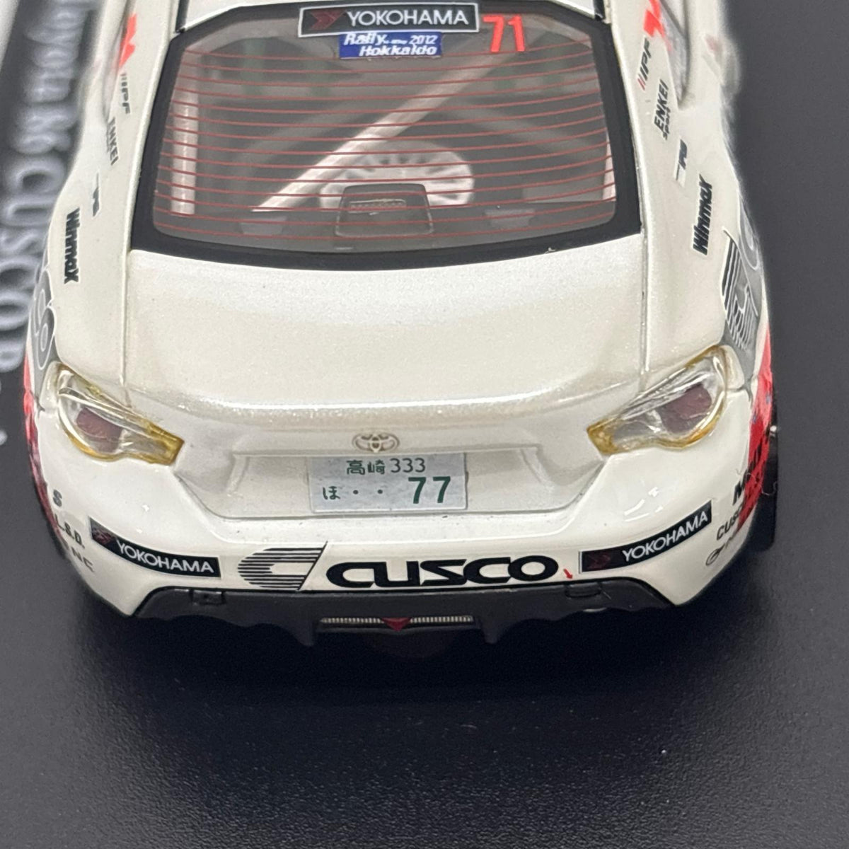 LA-X 1/43 トヨタ 86 2012年 ラリー北海道 1／43スケールカー スケールカー