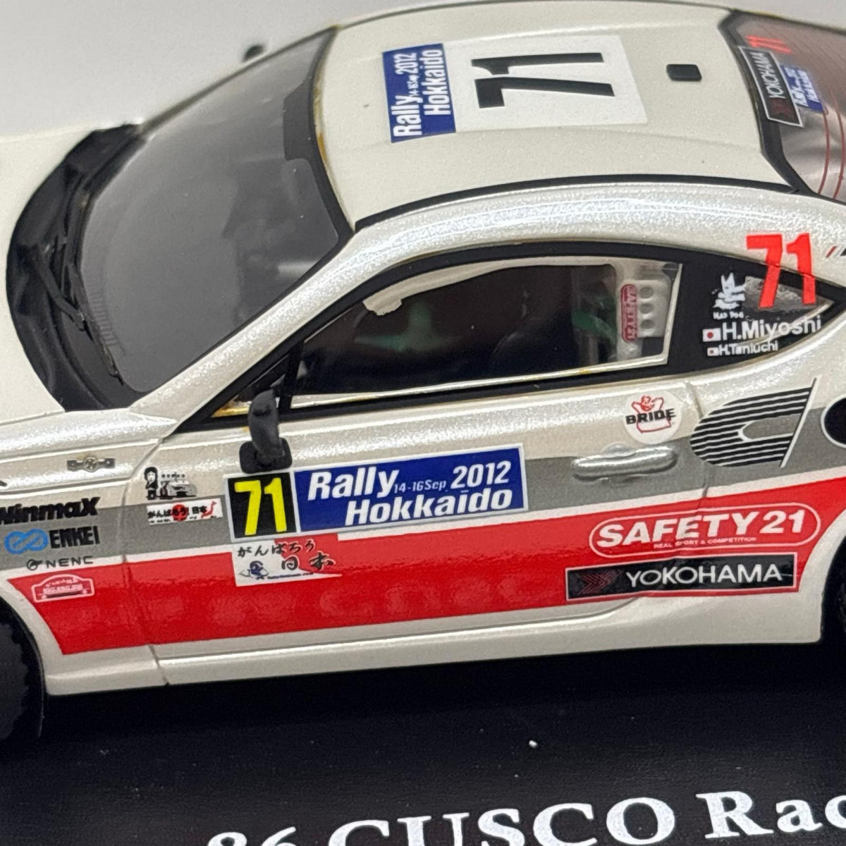 LA-X 1/43 トヨタ 86 2012年 ラリー北海道 1／43スケールカー スケールカー