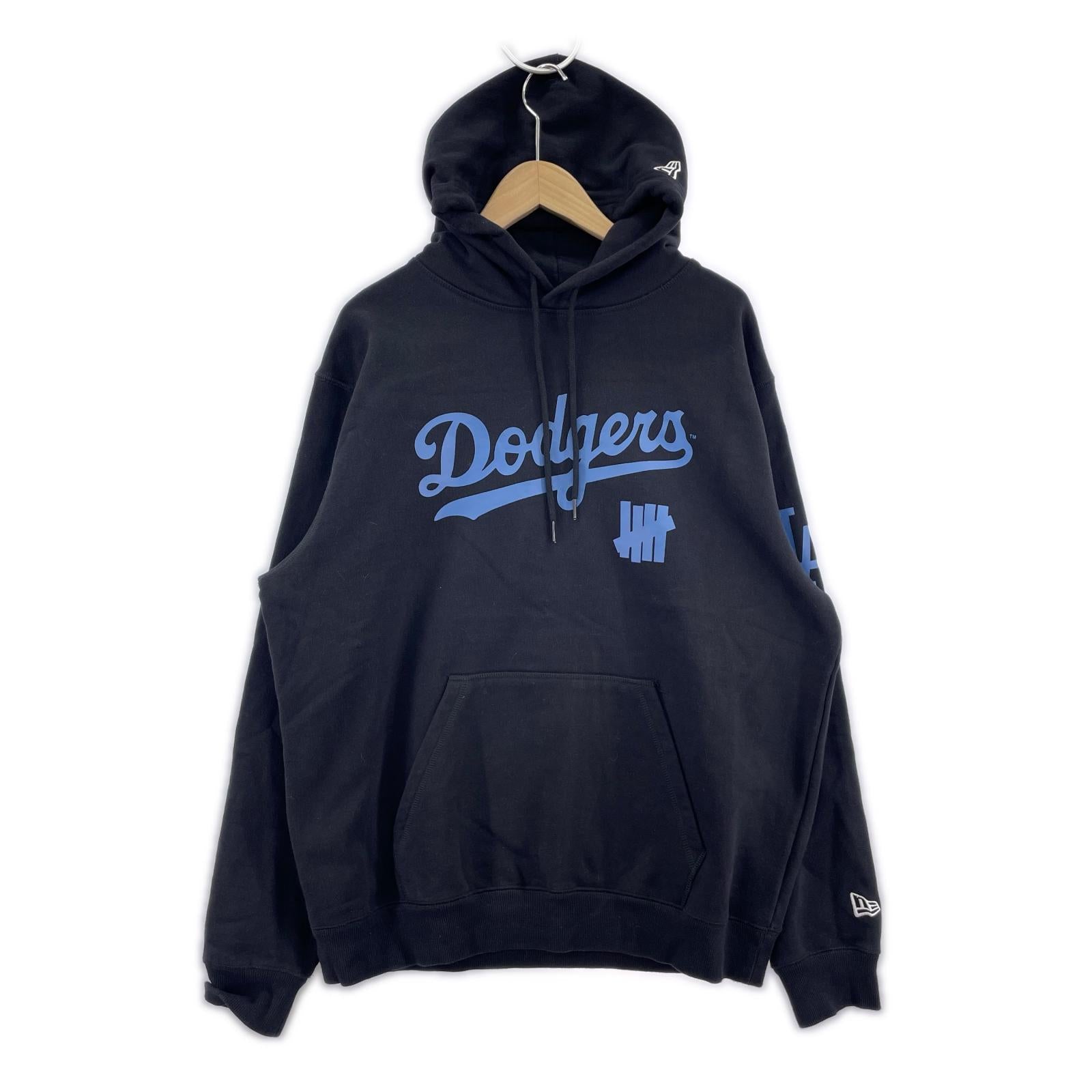 パーカー ×NEW ERA ドジャースパーカー L ブラック