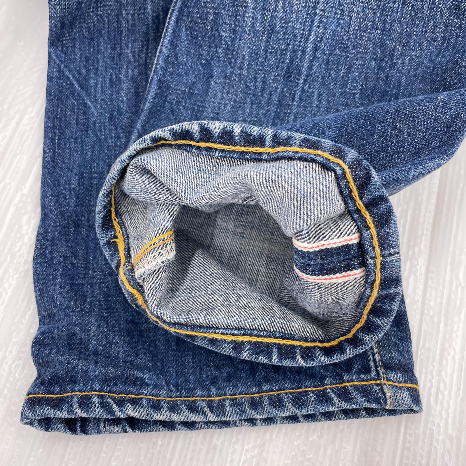 デニムパンツ 29×30 ボタンフライデニム