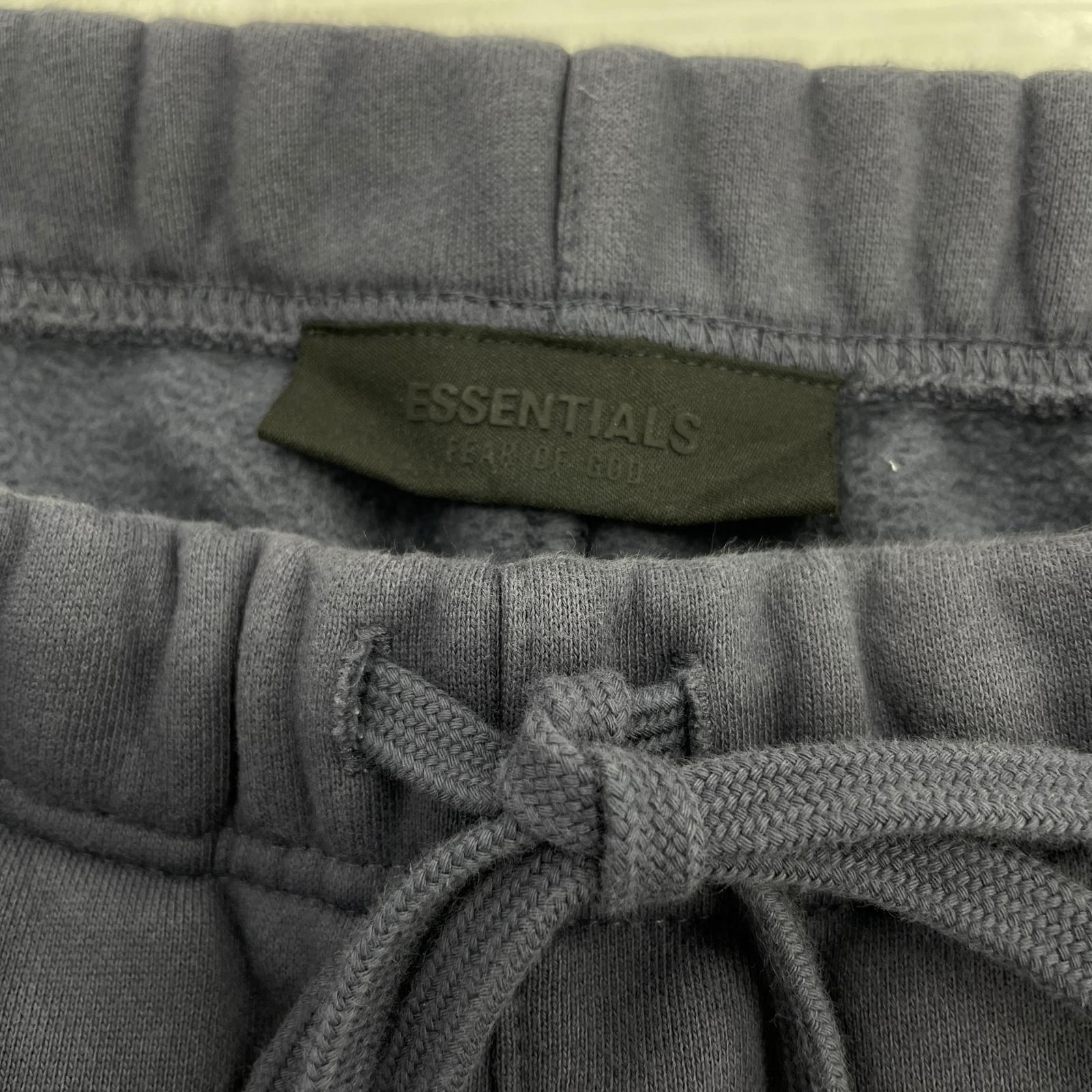 パンツ ESSENTIALS FEAR OF GOD Fleece Essential Sweatpant スウェットパンツ 紺 (S) S ネイビー