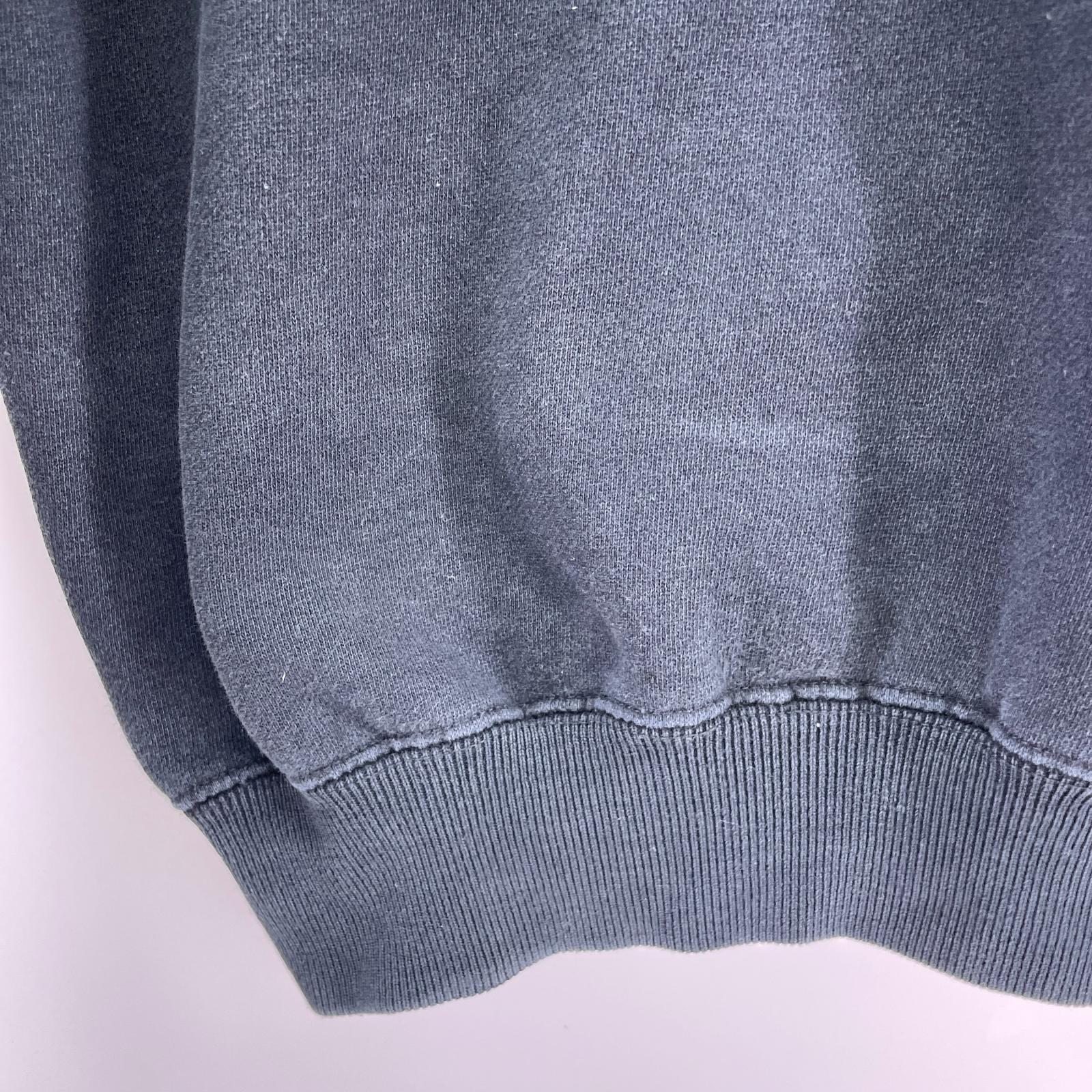 スウェット OLD GAP ロゴ刺繍 ネイビー ブラック