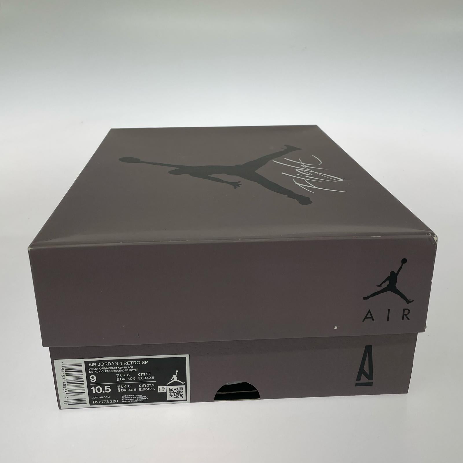 スニーカー Air Jordan 4 Retro SP Violet Ore DV6773-220 27cm 27cm (US9 UK8 1/2 EU44)
