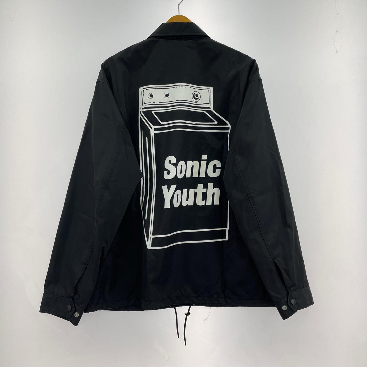 ジャケット SONIC YOUTH/WASHING MACHINE Coach Jacket L ブラック