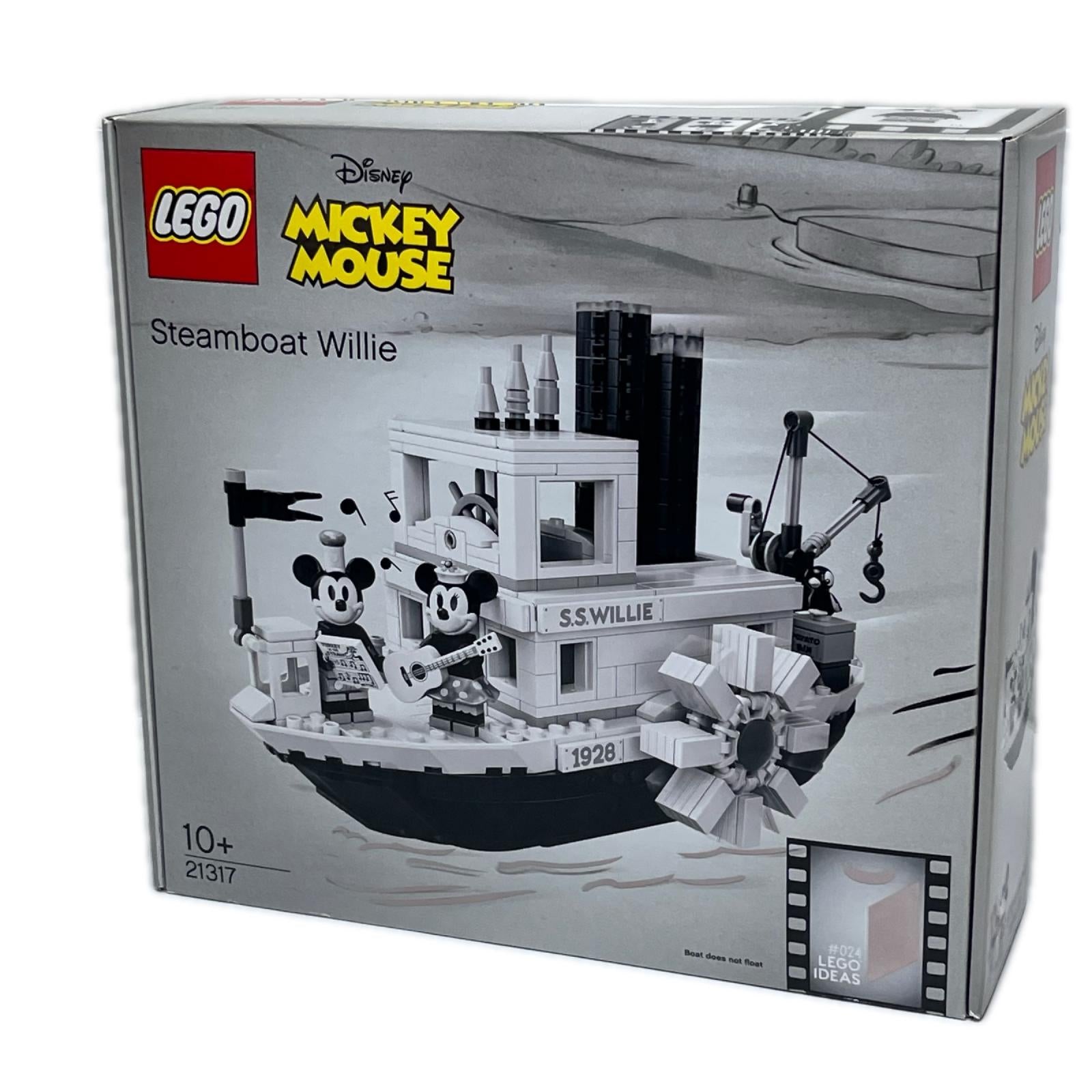LEGO 21317 蒸気船ウィリー ディズニー/蒸気船ウィリー/Steamboat Willie LEGO／レゴ フィギュア/グッズ