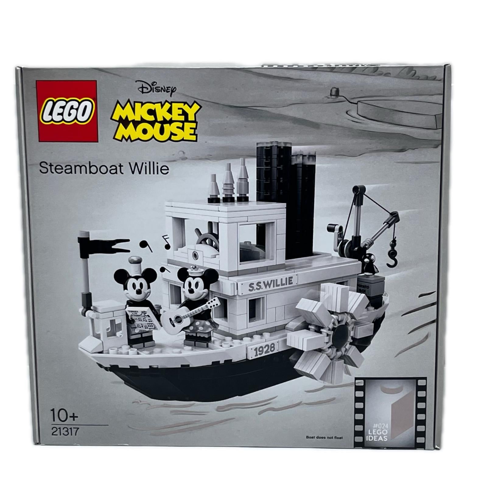 LEGO 21317 蒸気船ウィリー ディズニー/蒸気船ウィリー/Steamboat Willie LEGO／レゴ フィギュア/グッズ