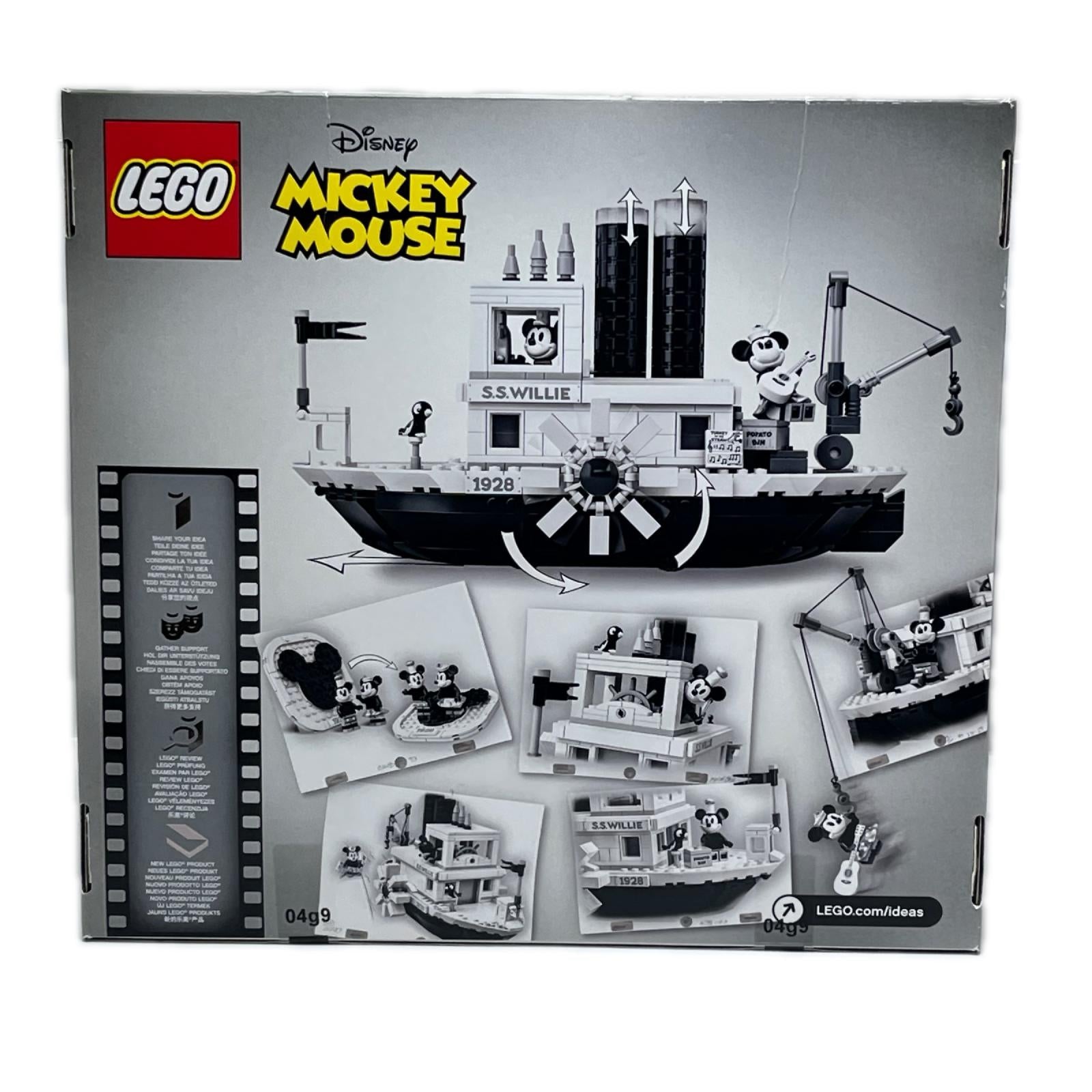 LEGO 21317 蒸気船ウィリー ディズニー/蒸気船ウィリー/Steamboat Willie LEGO／レゴ フィギュア/グッズ