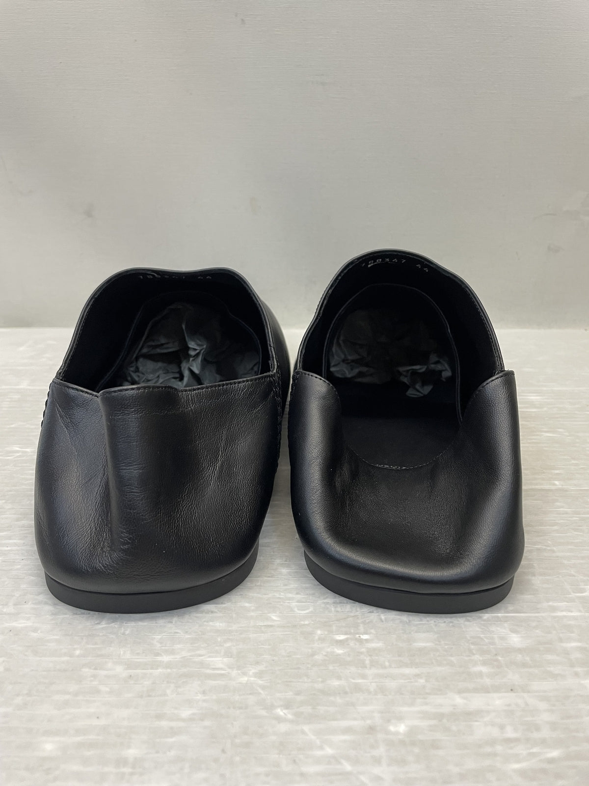 BALENCIAGA FLAT MULE SMOOTH LAMBSKIN レザーミュール 44 黒